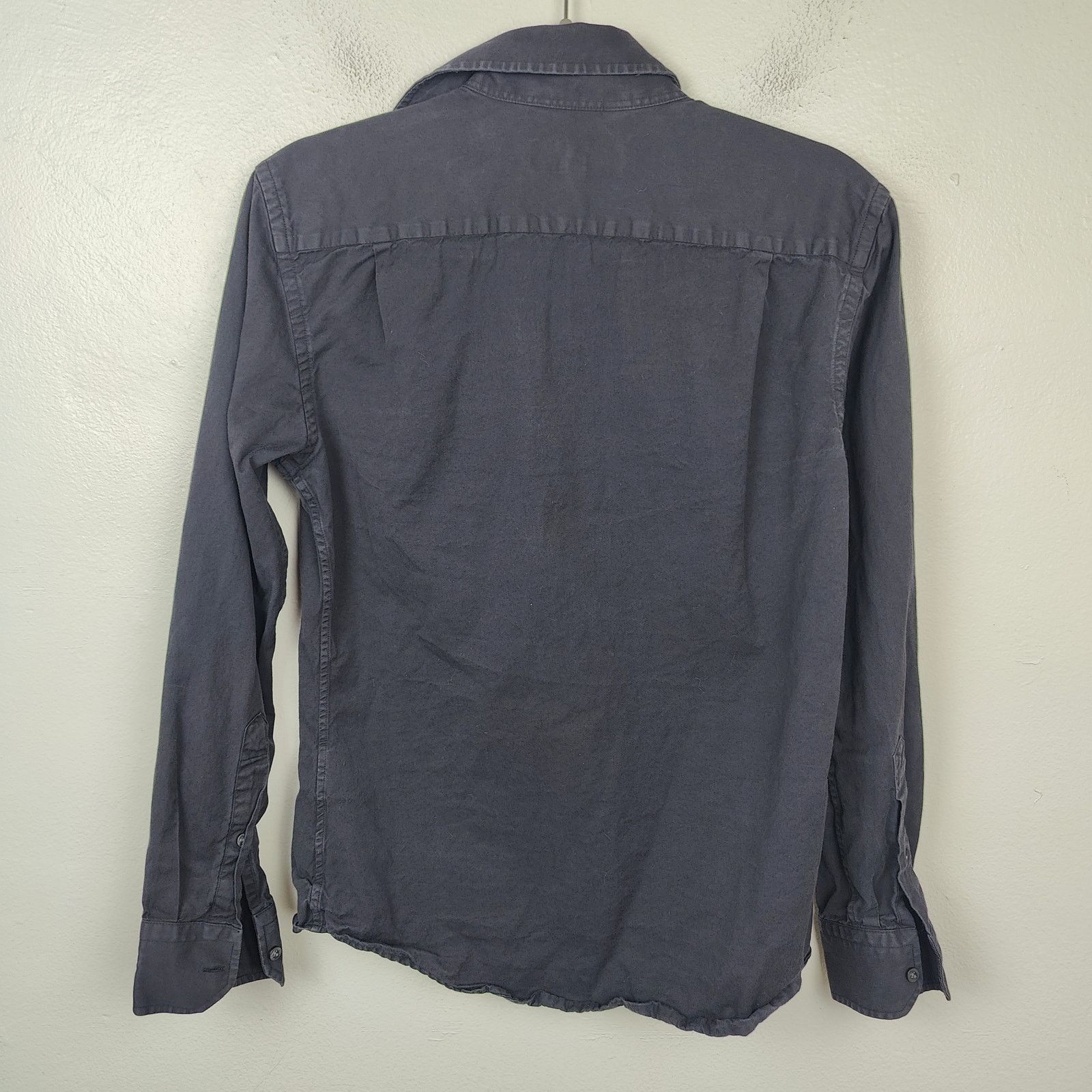 Other Teddy Stratford NYTD Two Pocket Twill Shirt Mens 0 XS Black Size US XS / EU 42 / 0 - 4 Thumbnail