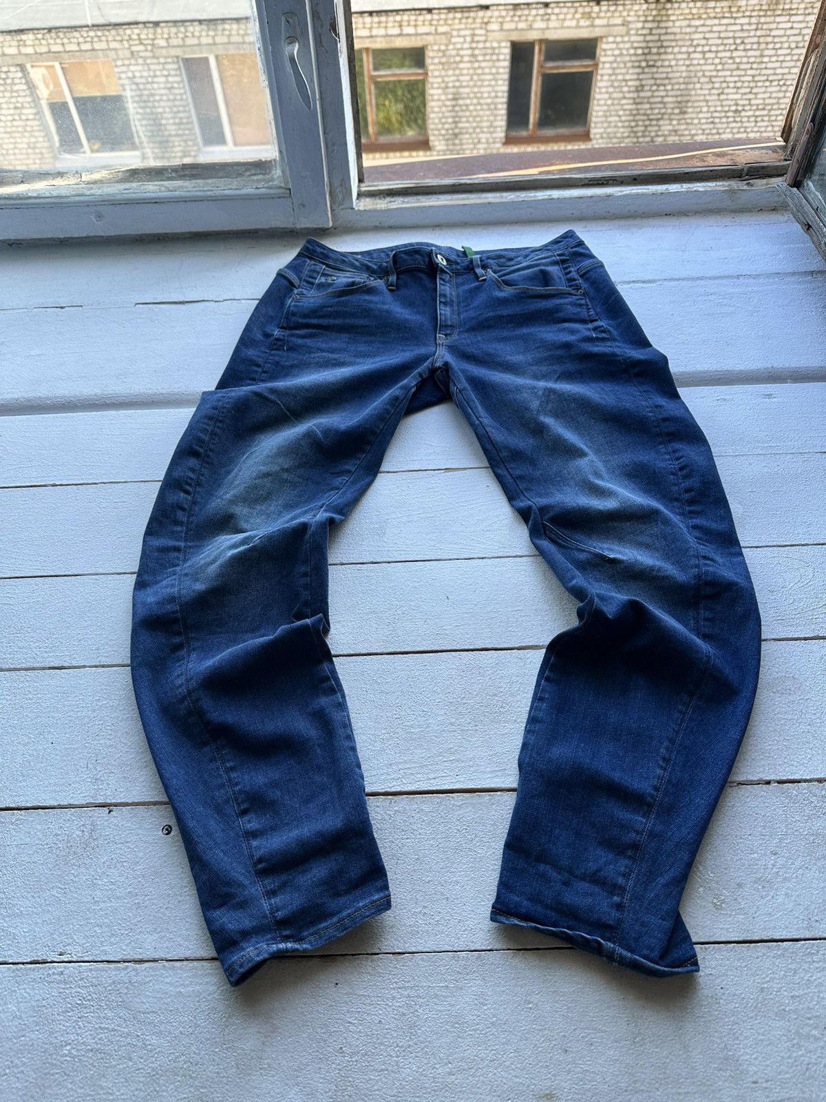 G-Star 🚨PUNK G STAR OPIUM 96 BLUE MENS JEANS Y2k BIKER Size US 28 / EU 44 - 1 Thumbnail