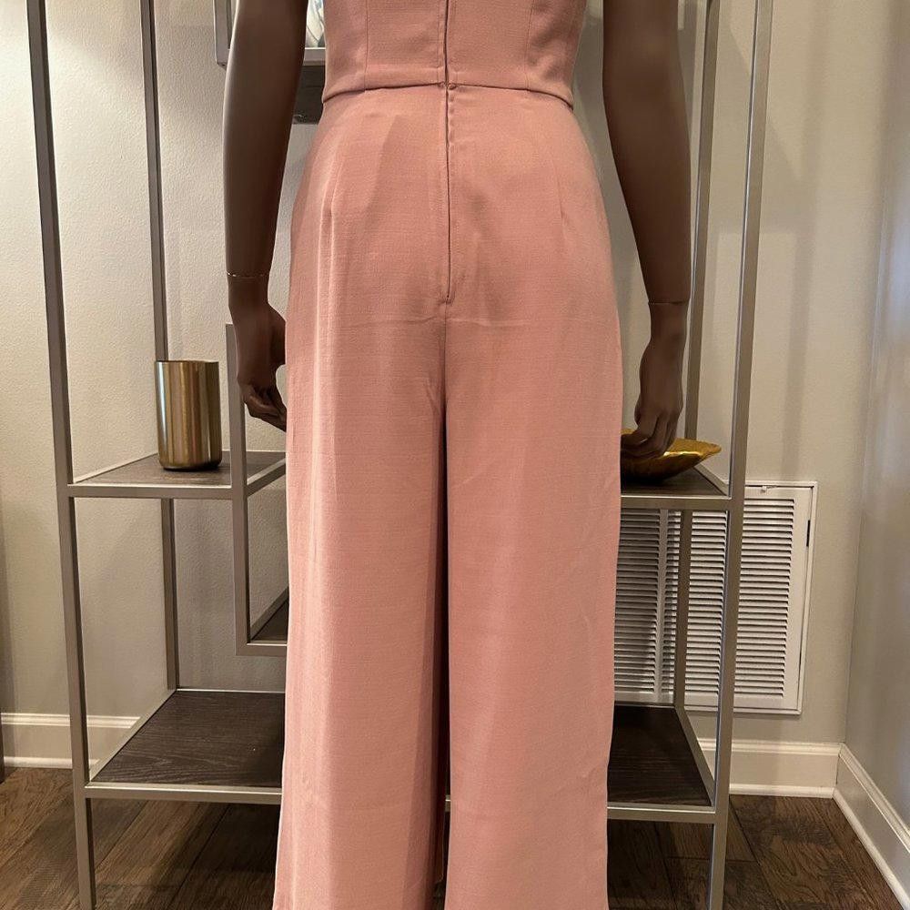Designer C/Meo Collective "Next Step" Culotte/Jumpsuit in Dusty Pink Size 27" / US 4 / IT 40 - 8 Thumbnail