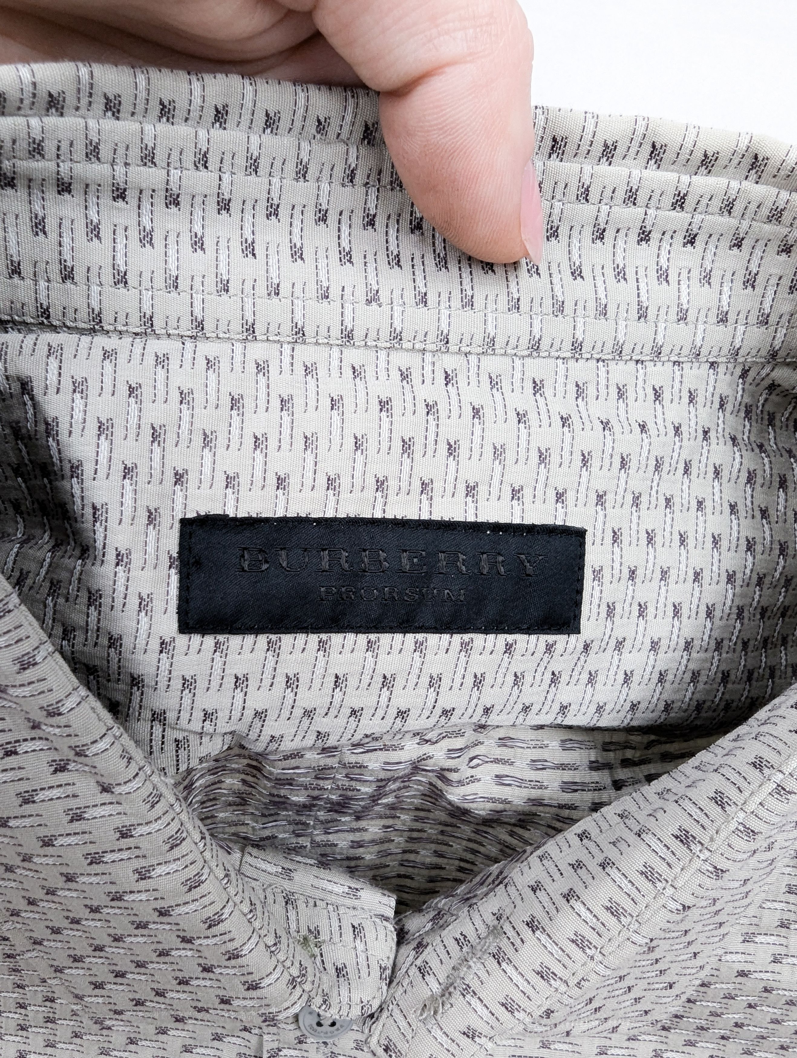 Burberry Burberry beige monogram shirt S Size US S / EU 44-46 / 1 - 3 Thumbnail
