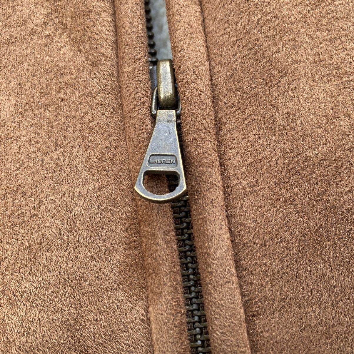 Polo Ralph Lauren Lauren Ralph Lauren brown faux suede sherpa-lined hooded Size US S / EU 44-46 / 1 - 17 Thumbnail