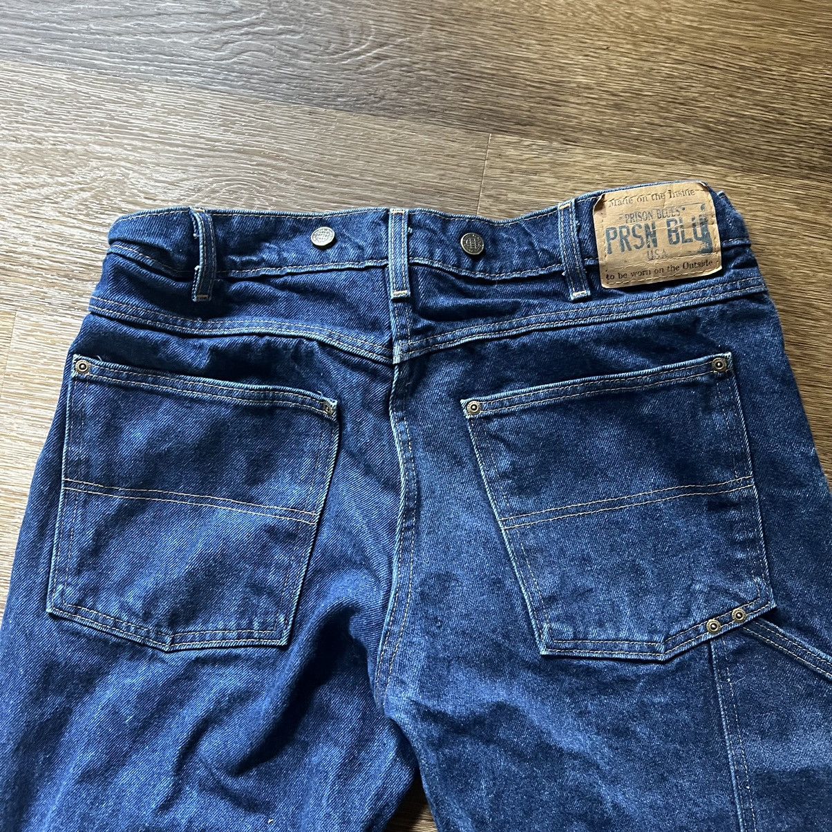Vintage Dark Wash Vtg Prsn Blue Denim Cargos Size US 36 / EU 52 - 8 Thumbnail