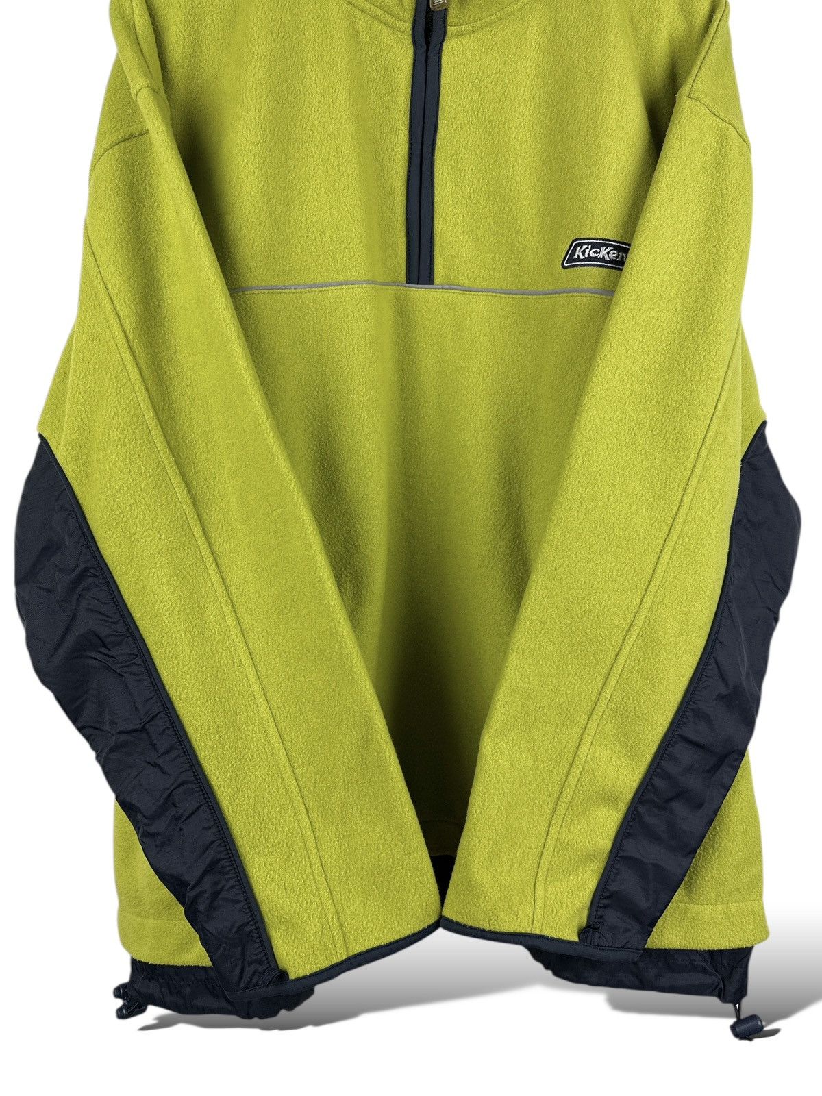 Kickers Vintage Y2K Kickers Baggy Fleece Pullover With Nylon Men’s M Size US M / EU 48-50 / 2 - 8 Thumbnail
