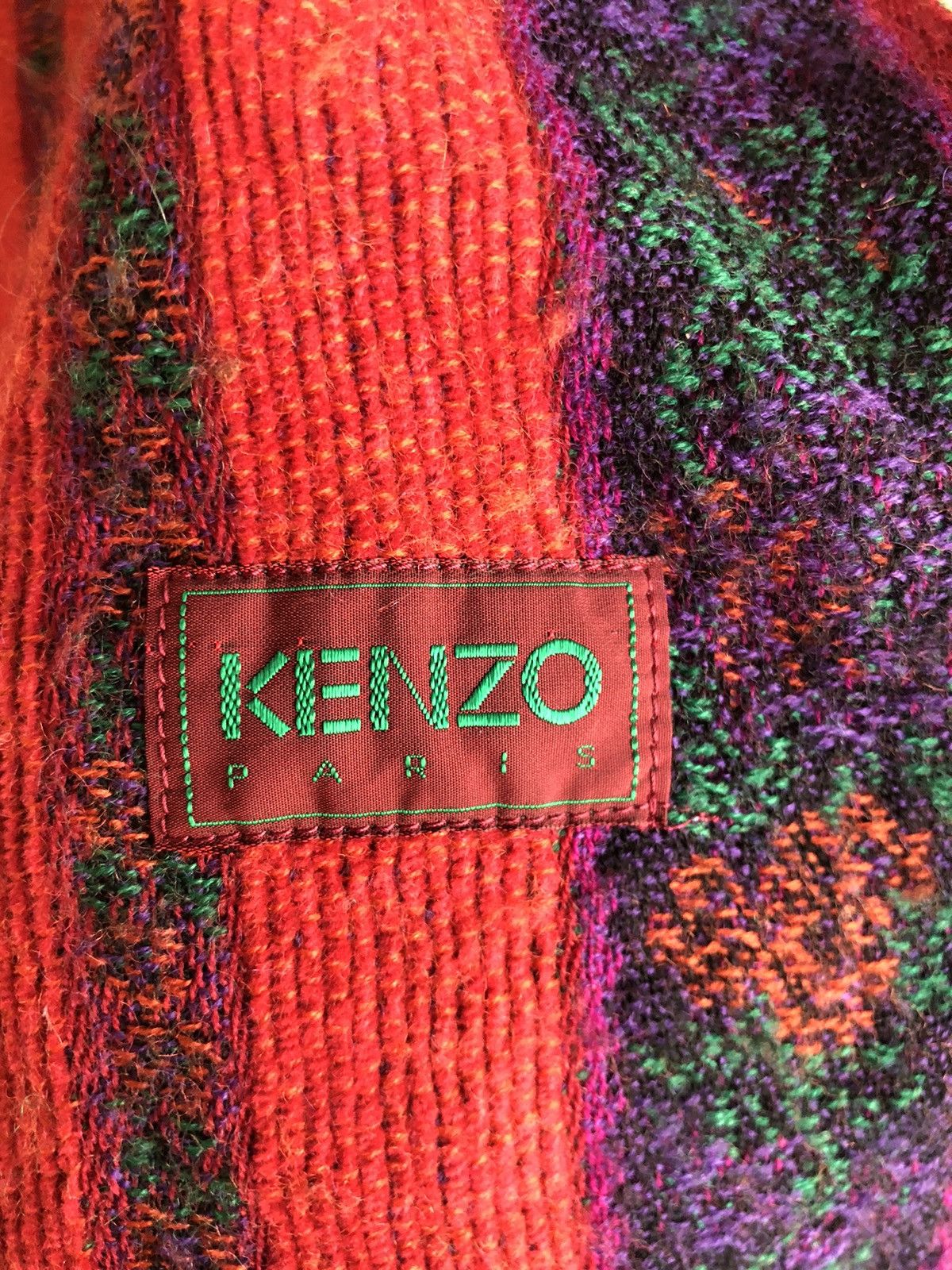 Kenzo × Vintage Kenzo scarf muffler Size ONE SIZE - 4 Thumbnail
