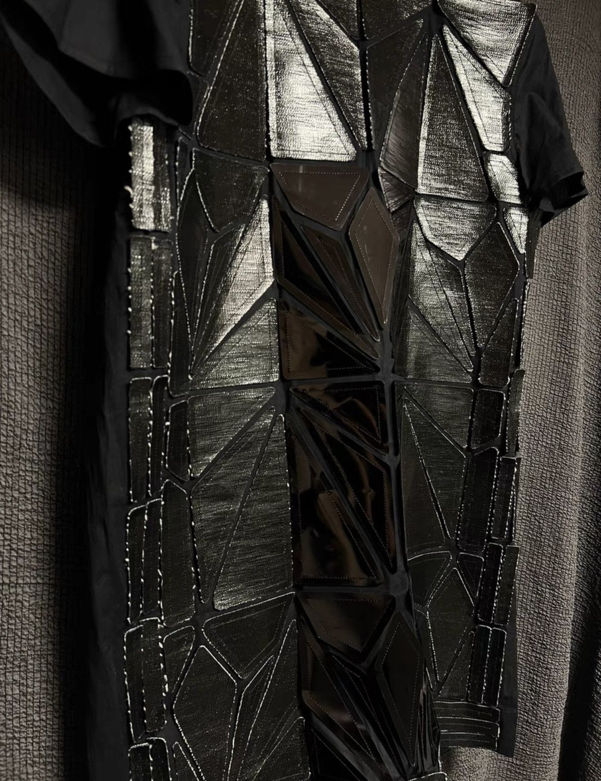 Rick Owens Rick Owens 19SS Mainline Runway Sequin Scale Armor T-Shirt Size US M / EU 48-50 / 2 - 4 Thumbnail