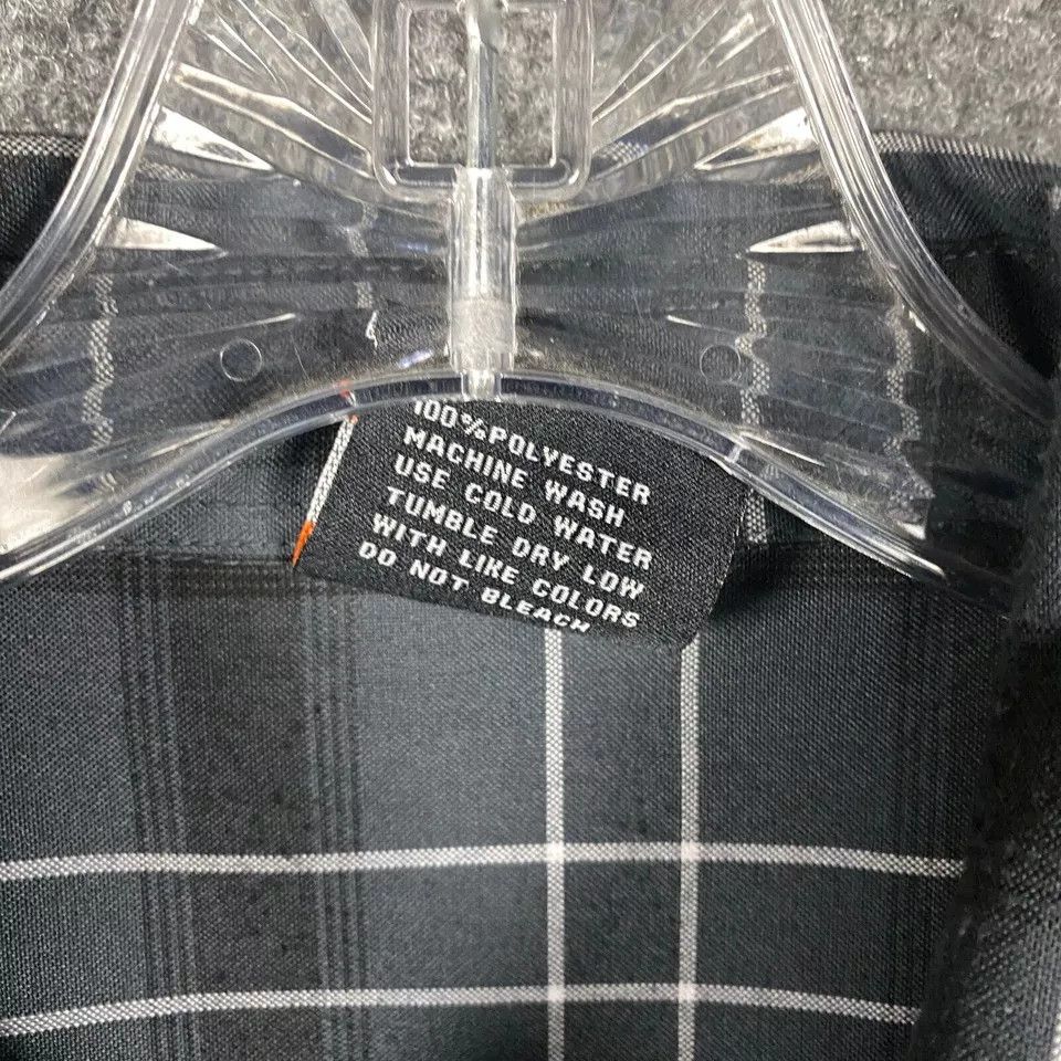 Other Yago Button Up Shirt Men's 2XL Plaid Gray Adults XXL Size US XXL / EU 58 / 5 - 3 Thumbnail