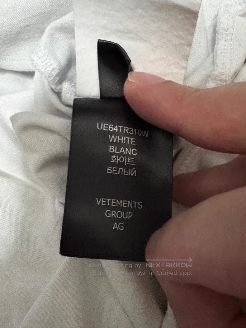 Other VETEMENTS Logo Short Sleeve Parody Size US XS / EU 42 / 0 - 8 Thumbnail