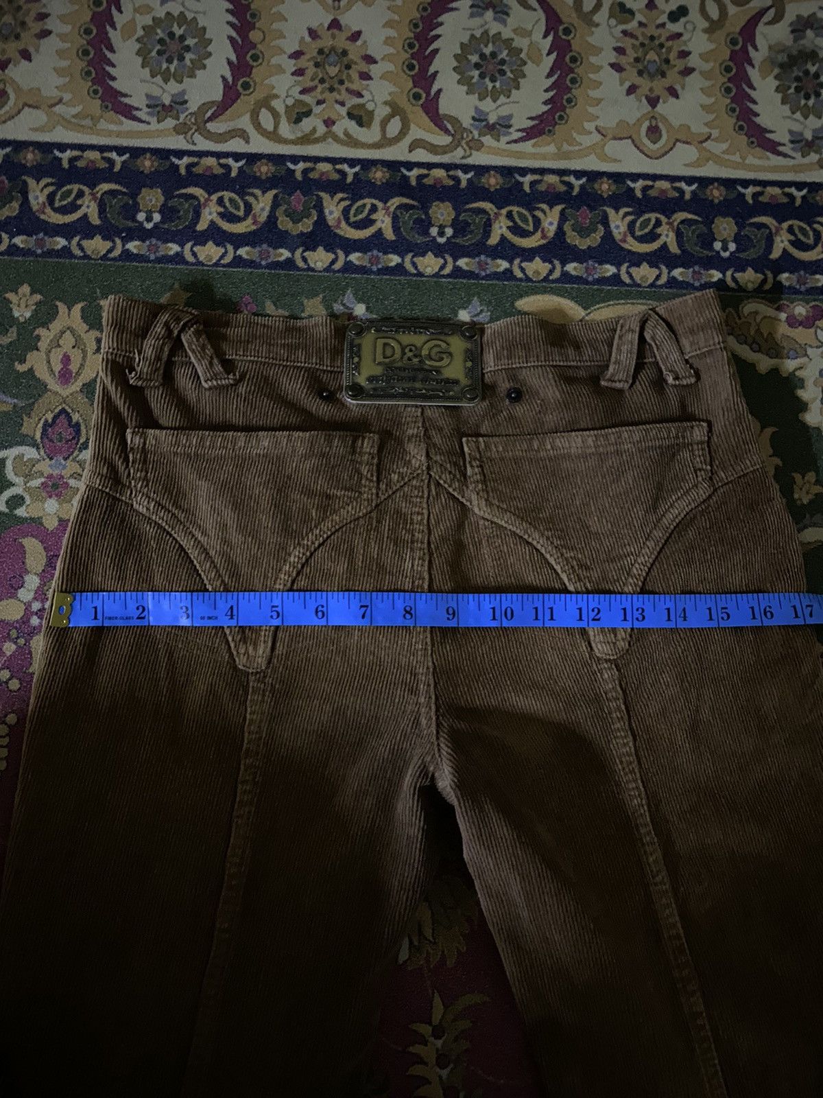 Dolce & Gabbana × Vintage Vintage Dolce & Gabbana Corduroy Pants Size 28" / US 6 / IT 42 - 16 Thumbnail