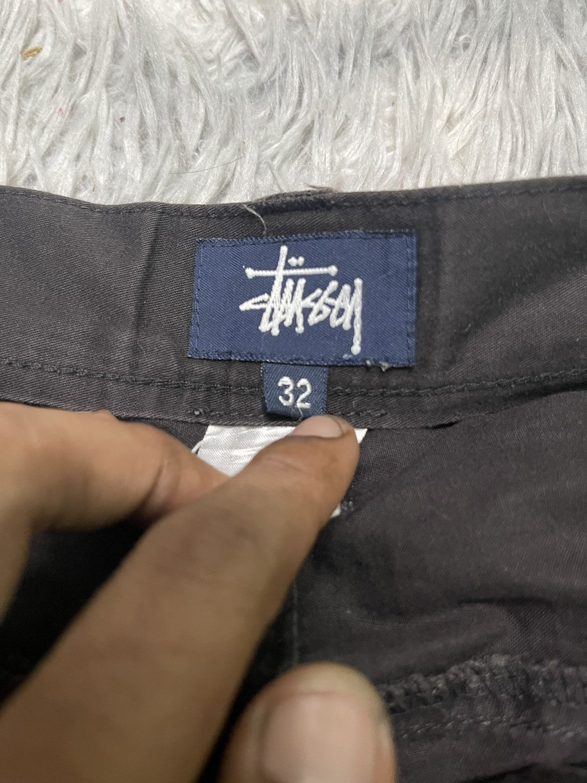Stussy 90s STUSSY DOUBLE KNEE BAGGY PANT SUN FADED STYLE Size US 33 - 10 Thumbnail