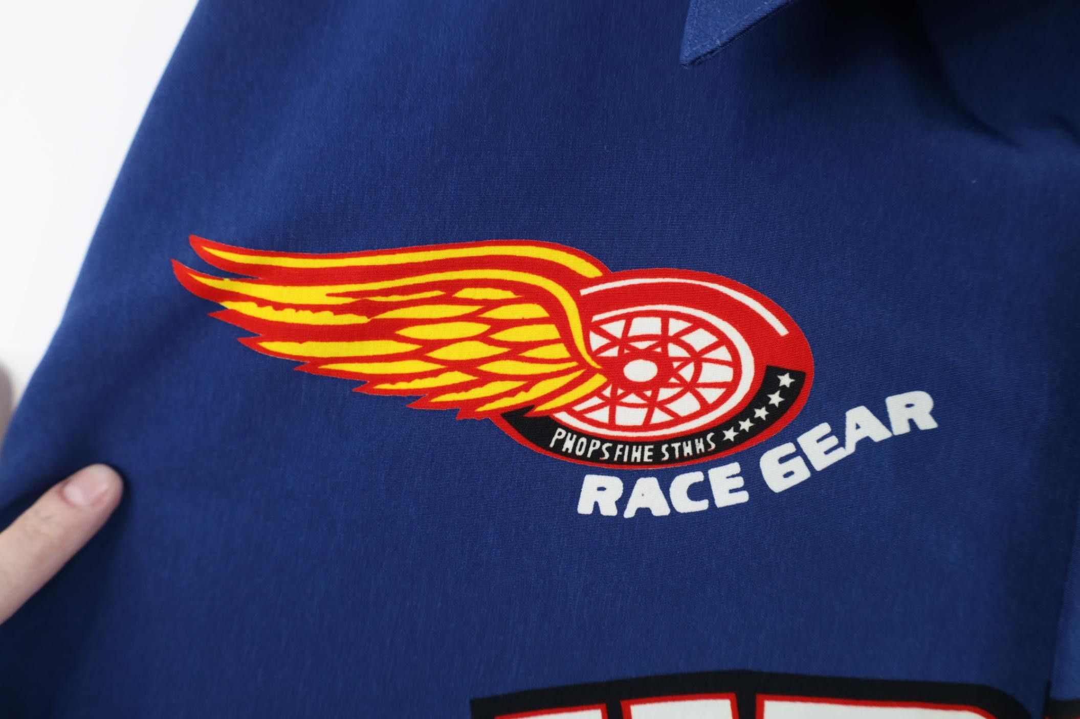 Vintage Deadstock Vintage 90s Y2K Streetwear Car Racing Button Shirt Size US XXL / EU 58 / 5 - 5 Thumbnail