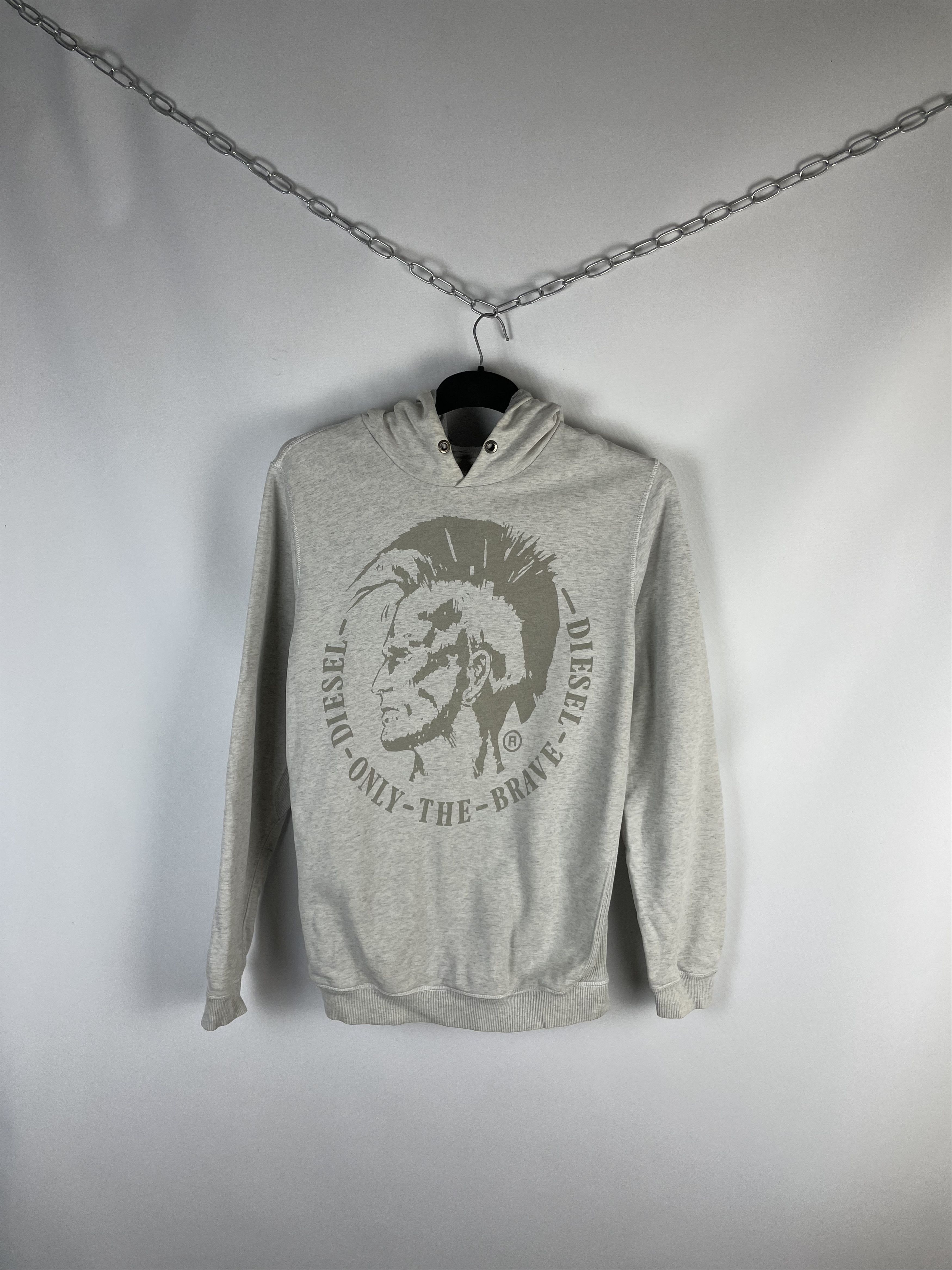 Diesel Vintage Diesel Hoodie Y2k Size US L / EU 52-54 / 3 - 1 Thumbnail