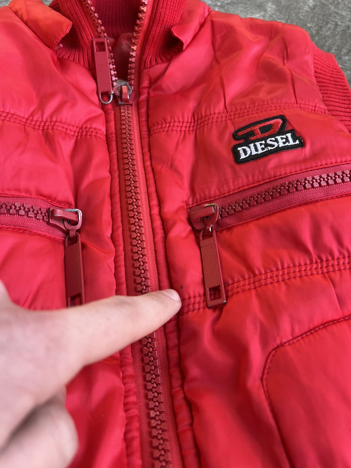 Diesel Crazy Vintage Diesel Vest Faux Fur If Six Was Nine Y2k LGB Size US S / EU 44-46 / 1 - 3 Thumbnail