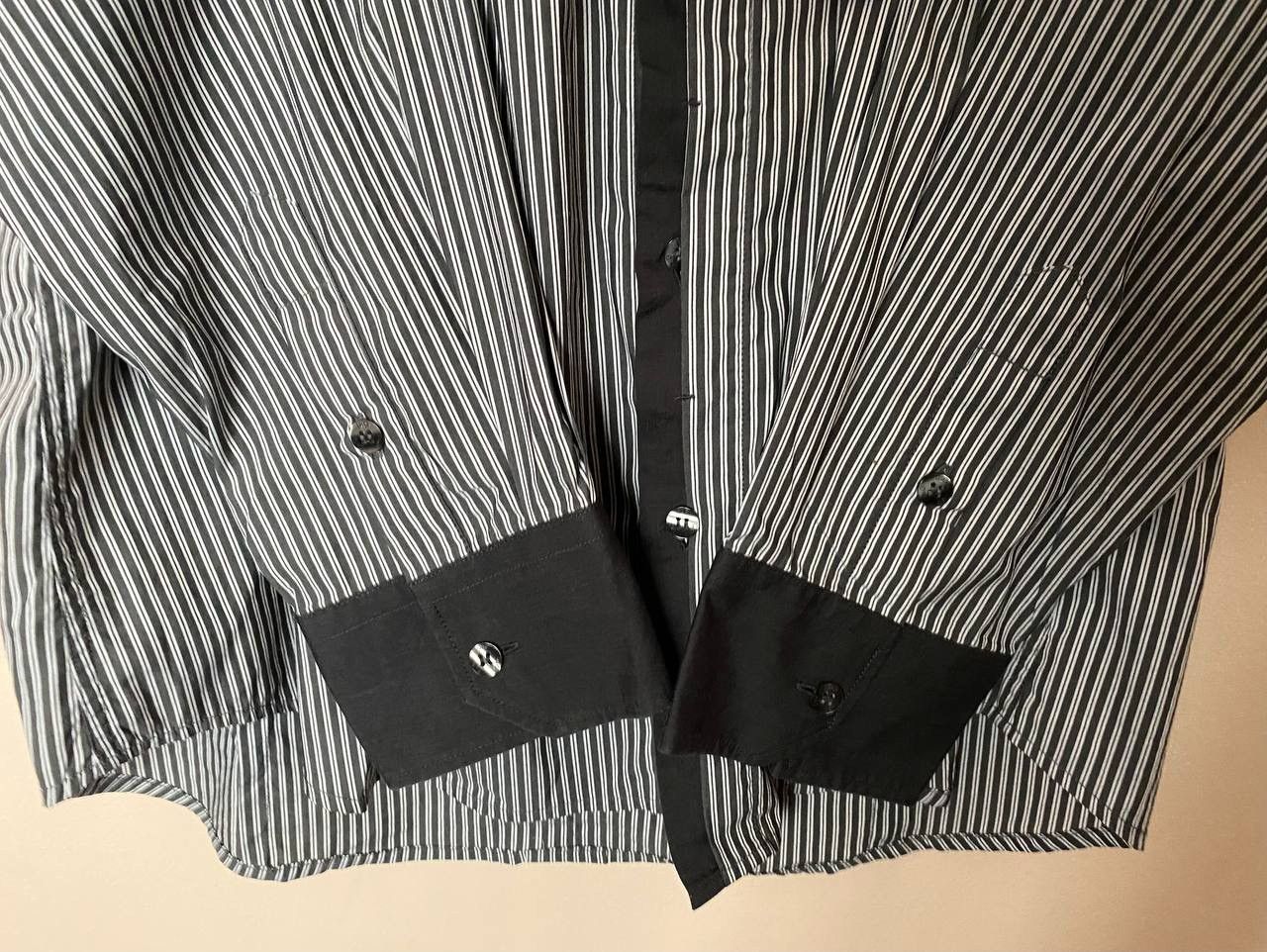 Dolce & Gabbana × Vintage Vintage Dolce & Gabbana Formal Grey Shirt Luxury L Size Size US L / EU 52-54 / 3 - 3 Thumbnail