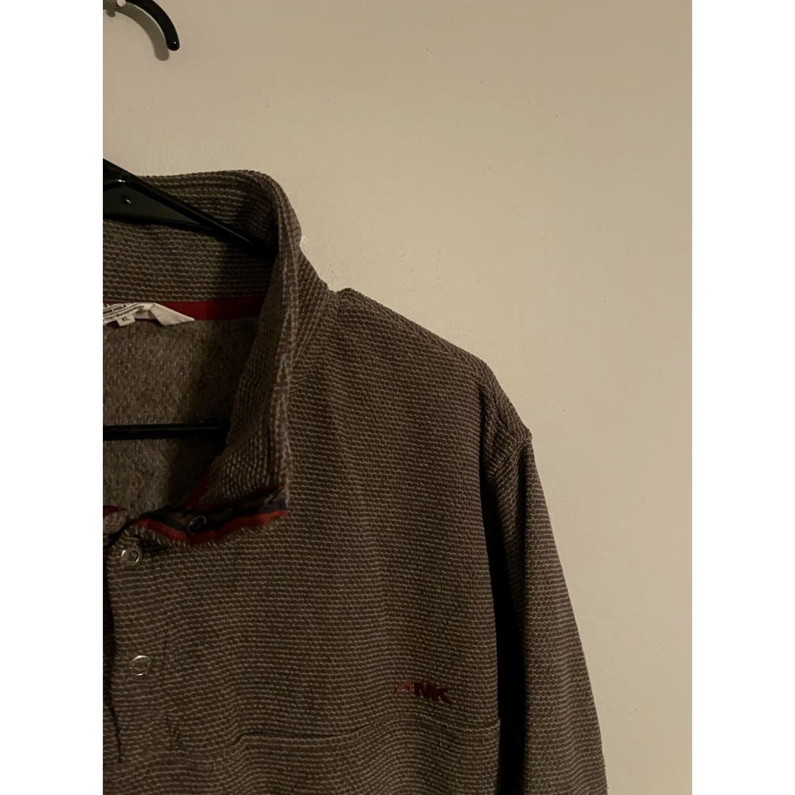 Mountain Khakis Mountain Khakis Fleece Pullover Jacket 1/4 Snap Button Beige XLarge Men's Size US XL / EU 56 / 4 - 2 Thumbnail