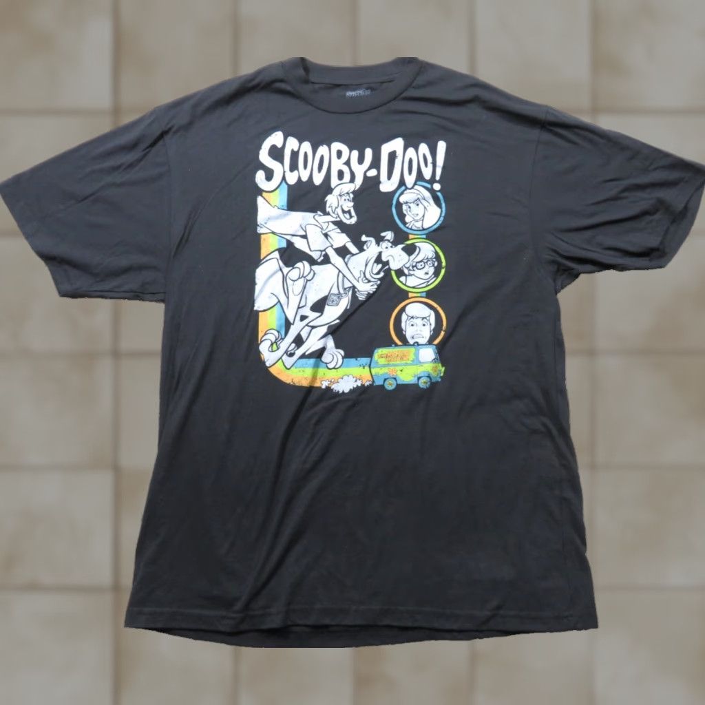 NANGA Scooby-Doo T-Shirt Mens Multicolor Shaggy Mystery Machine VTG 2XL Classic Cartoon Crew Neck Short Sleeve Adults Size US XXL / EU 58 / 5 - 1 Thumbnail