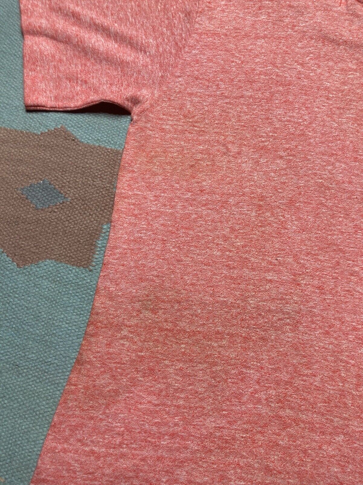 Vintage 70s blank t shirt heather cotton blend single stitch small Size US S / EU 44-46 / 1 - 9 Thumbnail
