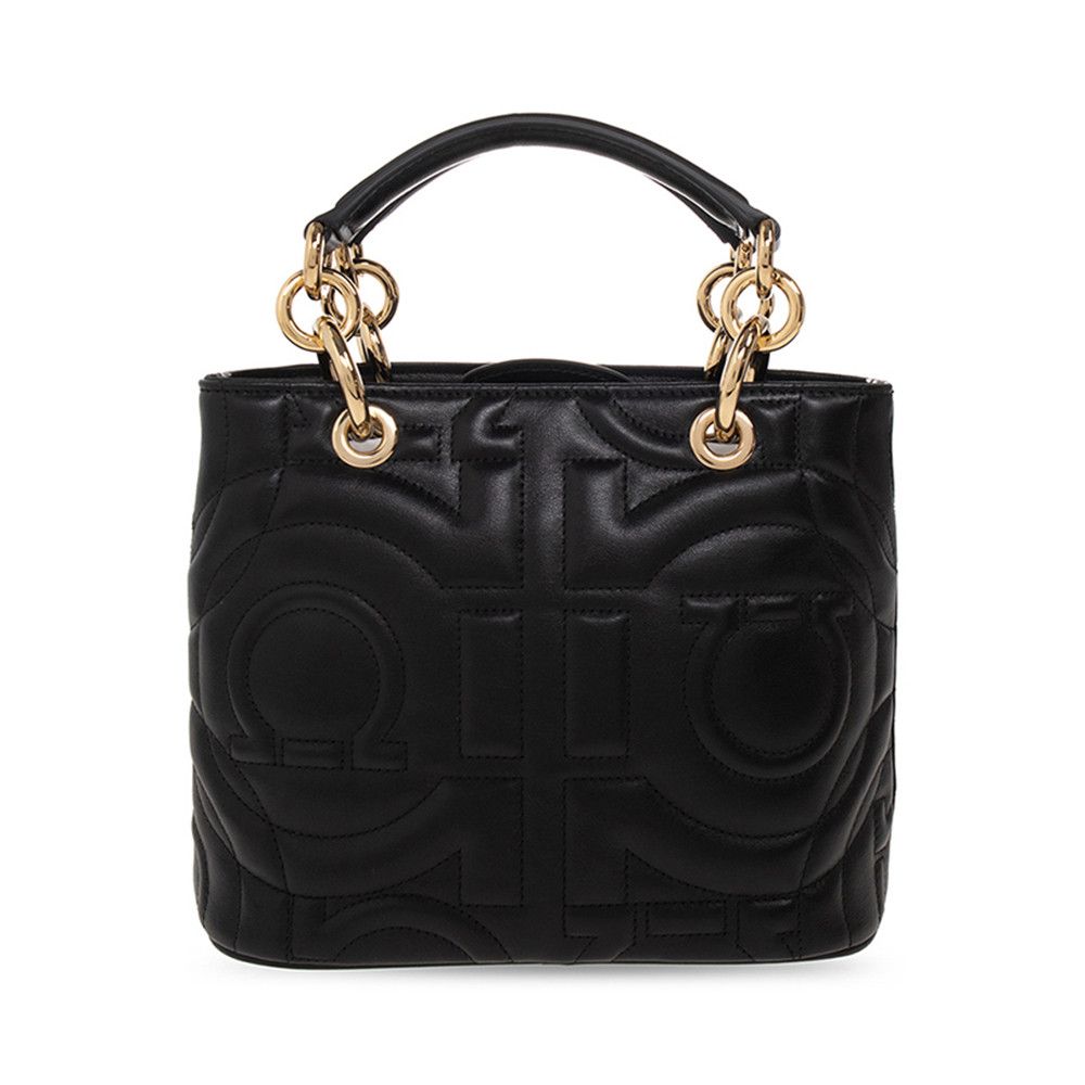 Salvatore Ferragamo o1s1rm0526 Size : OS / Shoulder Bag in Black Size ONE SIZE - 4 Thumbnail