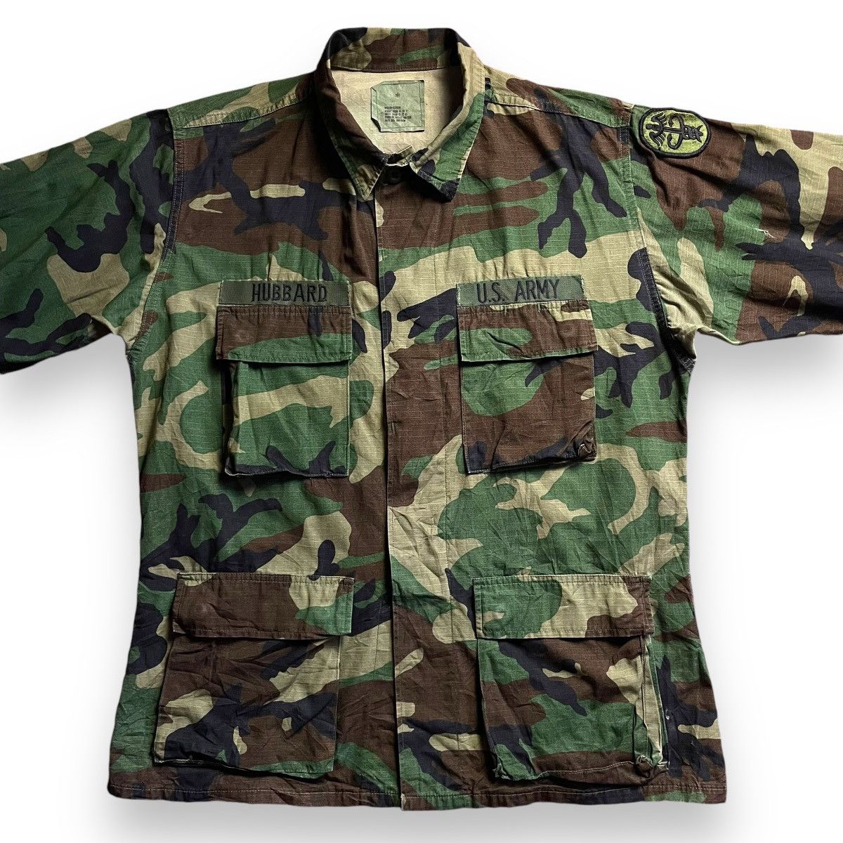 American Apparel VINTAGE AMERICAN APPAREL CAMOFLAUGE MILITARY JACKET Size US M / EU 48-50 / 2 - 4 Thumbnail