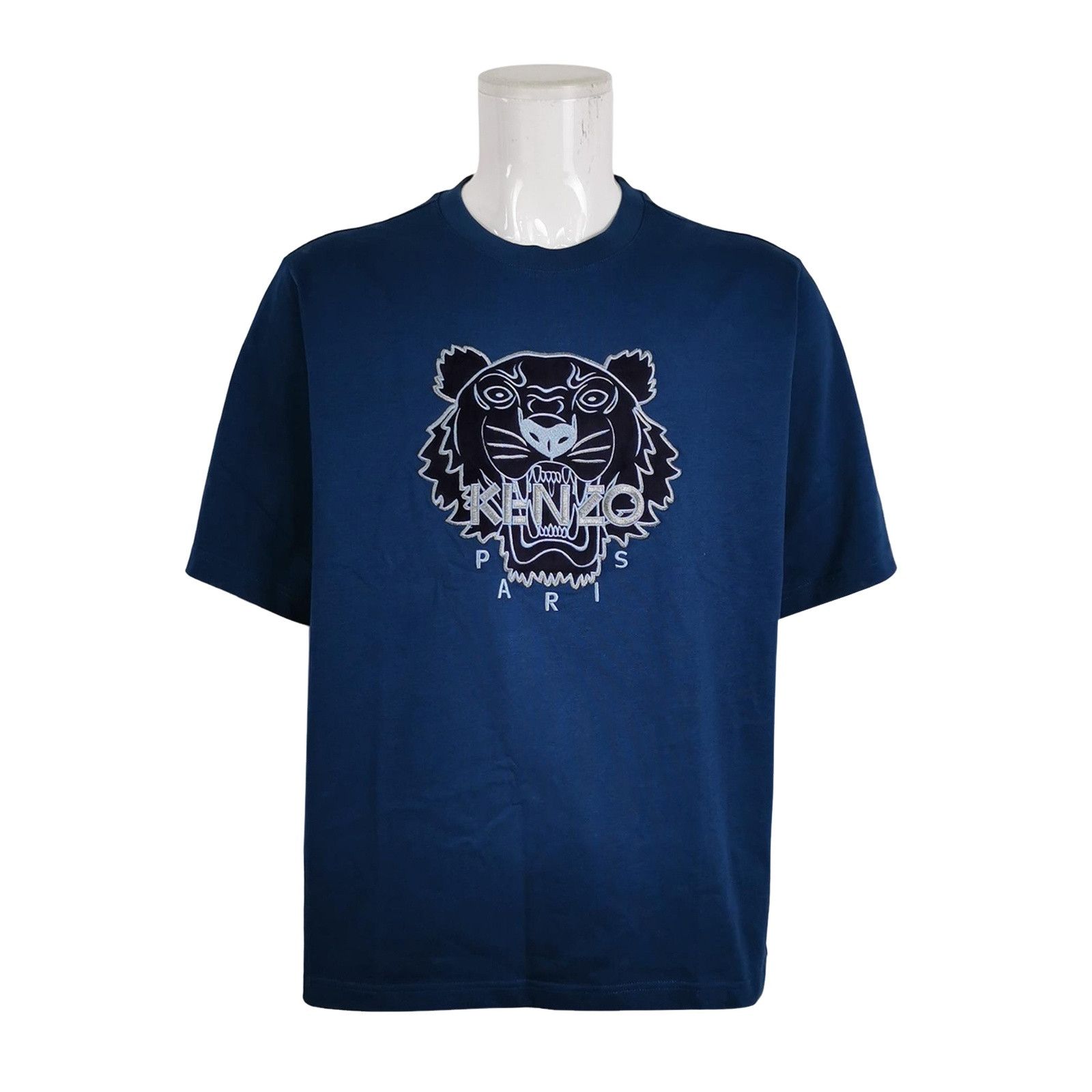 Kenzo Kenzo Tiger Head Embroidered T-Shirt L Size US L / EU 52-54 / 3 - 1 Thumbnail