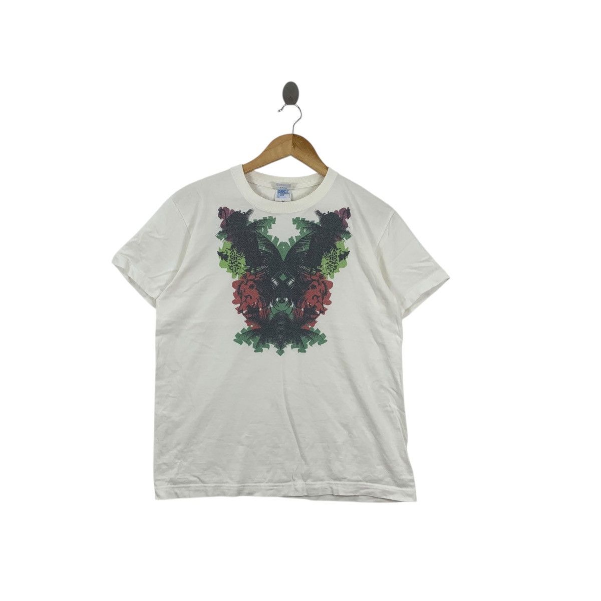 Other GOTHIC MOTH PAINTING Artwork Illustration Tee Shirt Top Size M / US 6-8 / IT 42-44 - 1 Thumbnail