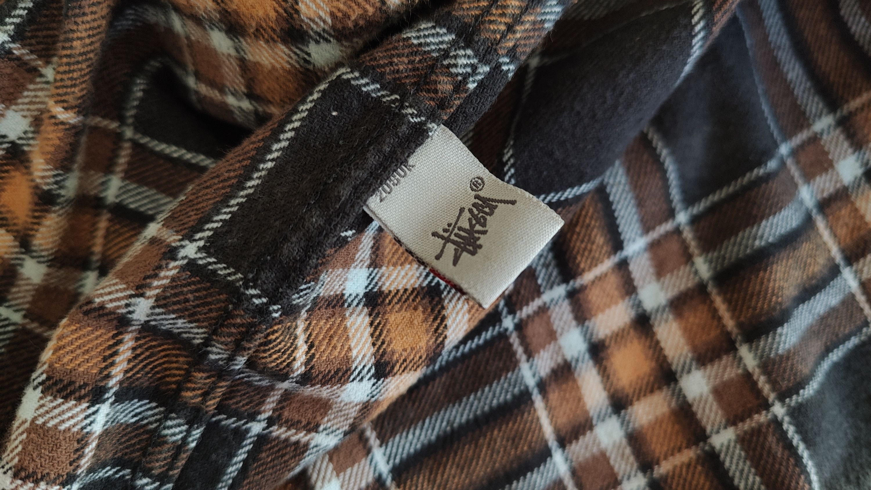 Stussy Stussy Authentic Vintage Checker Flannel Shirt Size US L / EU 52-54 / 3 - 9 Thumbnail