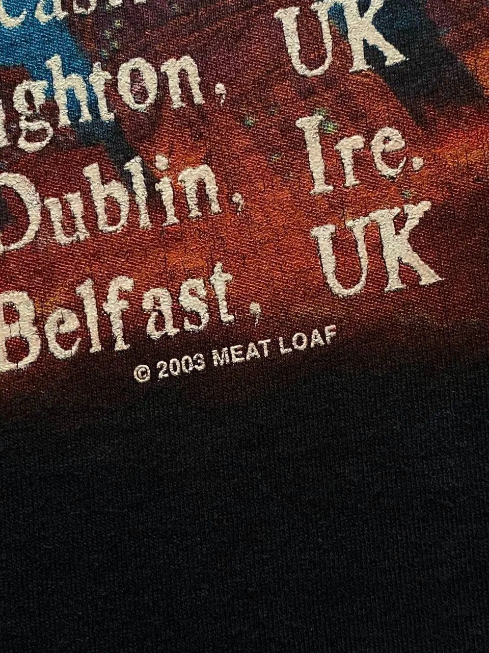 Band Tees VINTAGE 2000s MEAT LOAF “BAT OUT OF HELL” TOUR ROCK T SHIRT Size US XL / EU 56 / 4 - 4 Thumbnail