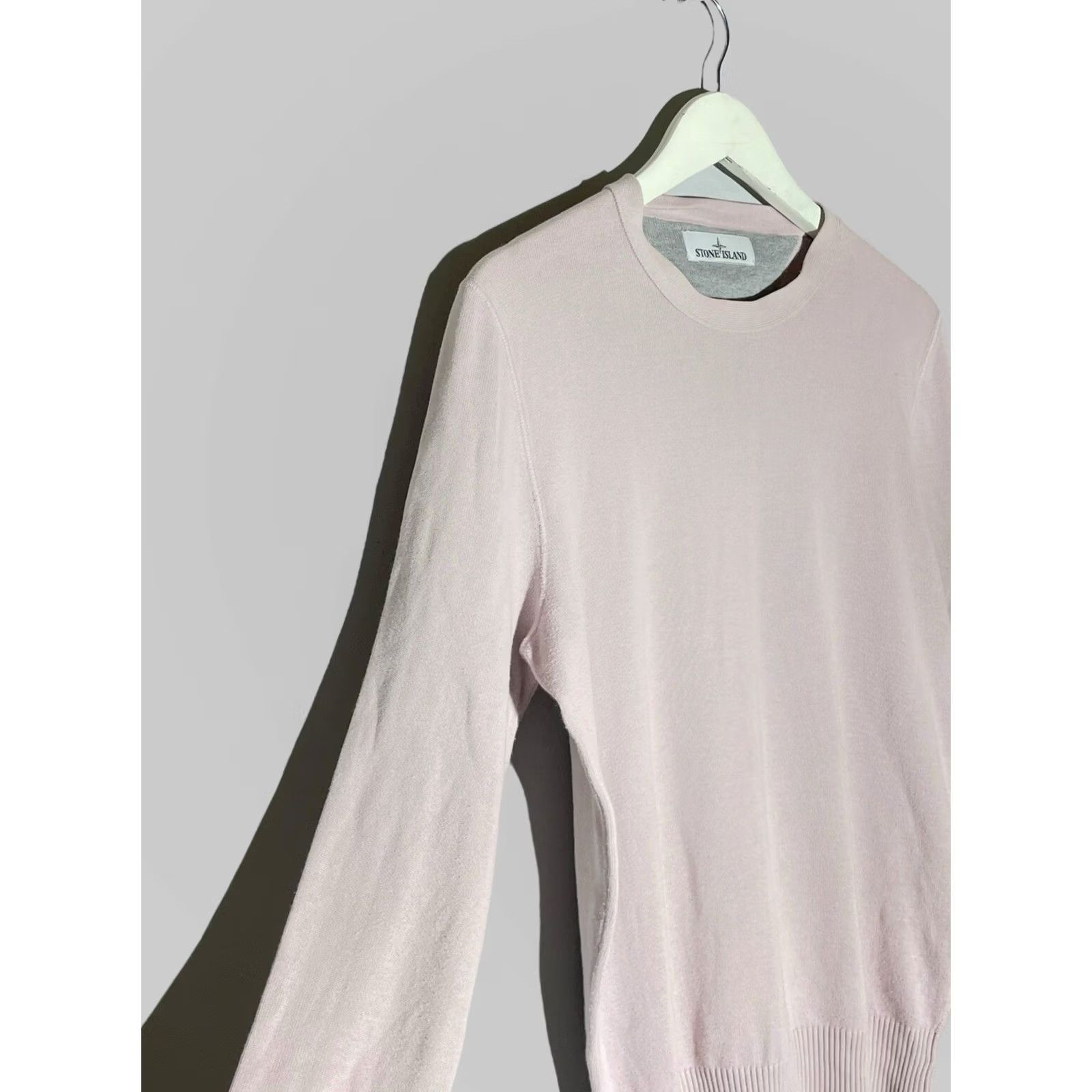 Stone Island Stone Island Crew Neck Pullover Sweater M Pink Mens Classic Designer Size US M / EU 48-50 / 2 - 3 Thumbnail
