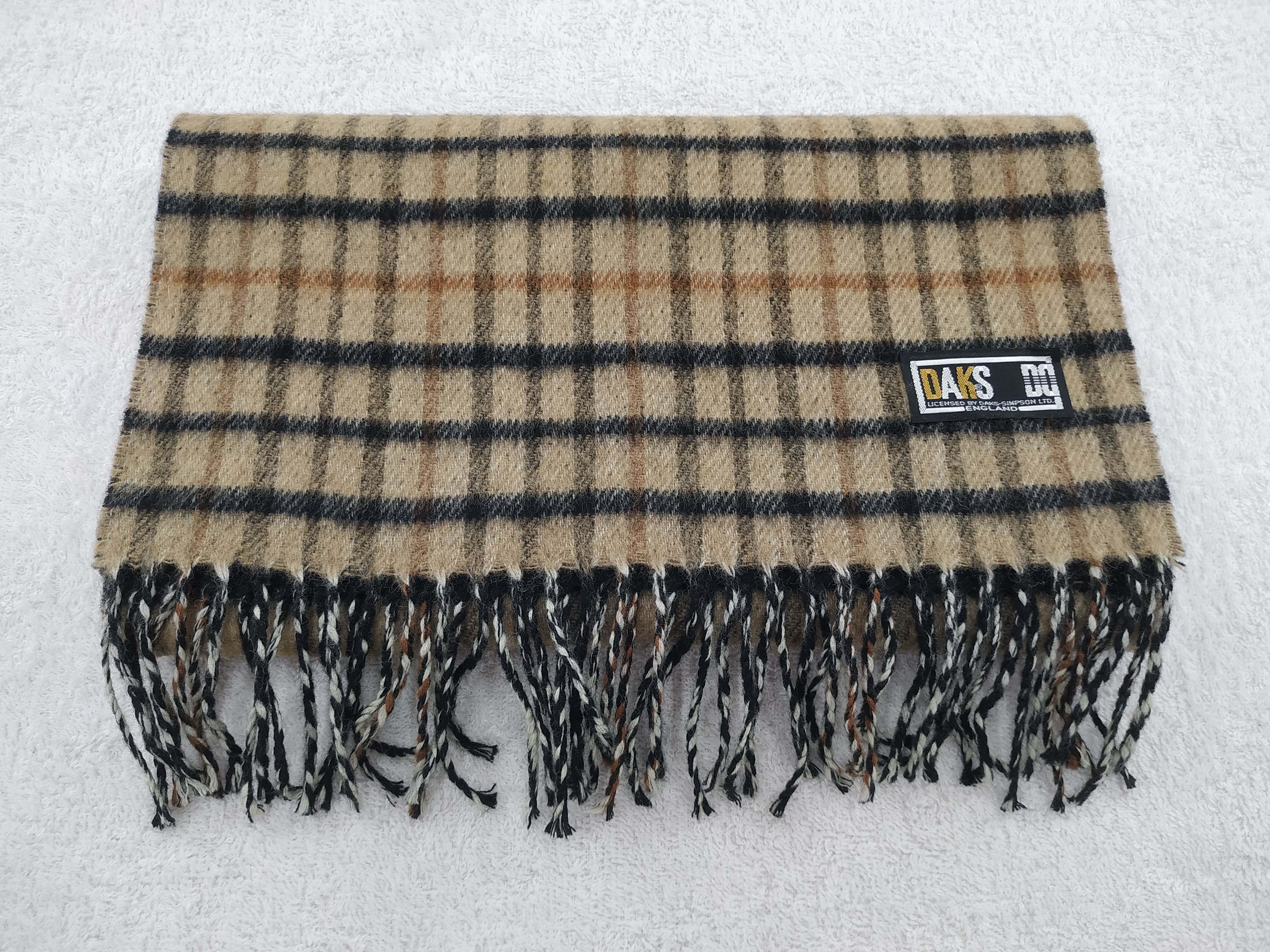 DAKS Daks London Scarf / Muffler / Neckwear - WW358 Size ONE SIZE - 3 Thumbnail