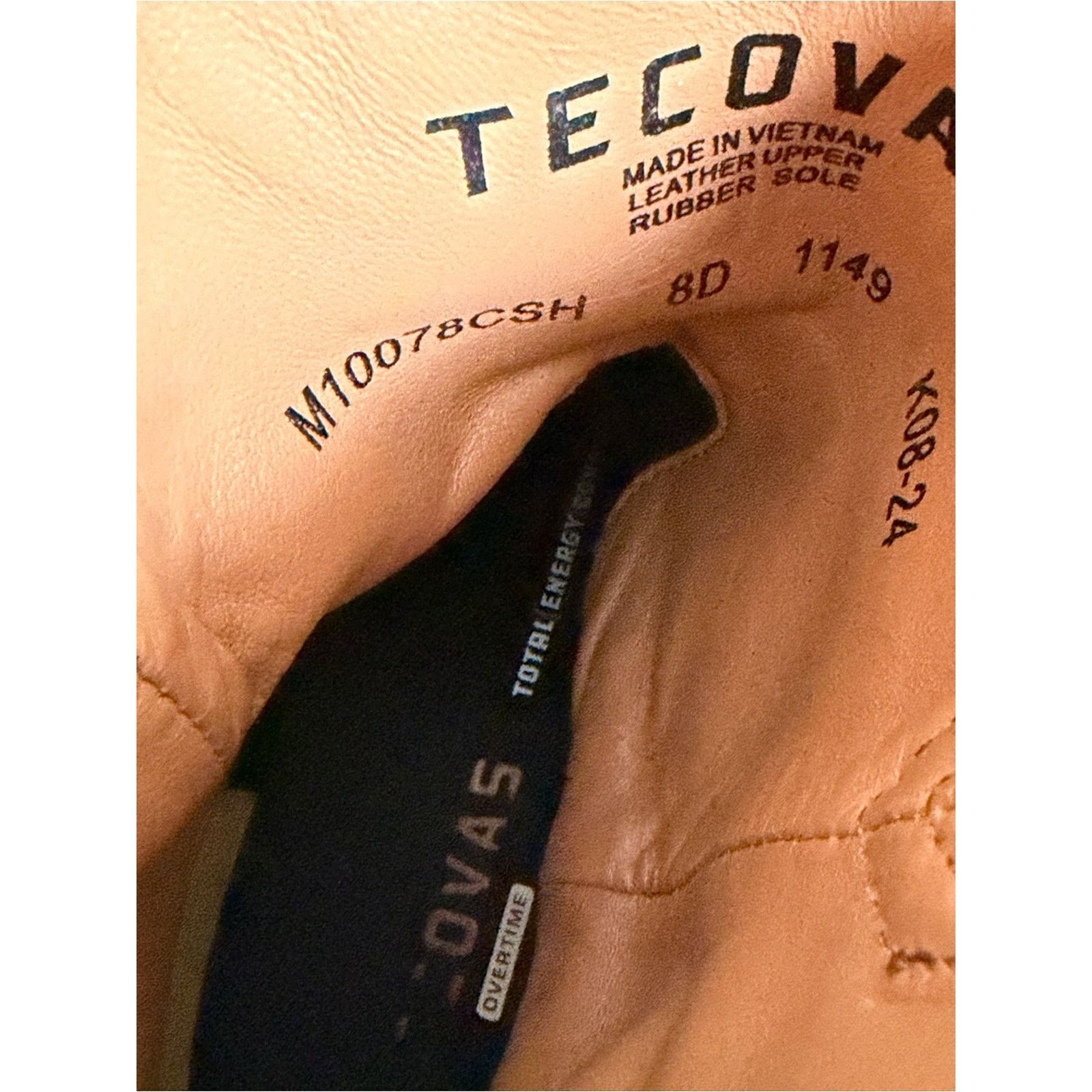 Tecovas Tecovas Rugged Roper Boot Mens 8D Cashew Roughout Cashew Size US 8 / EU 41 - 6 Thumbnail