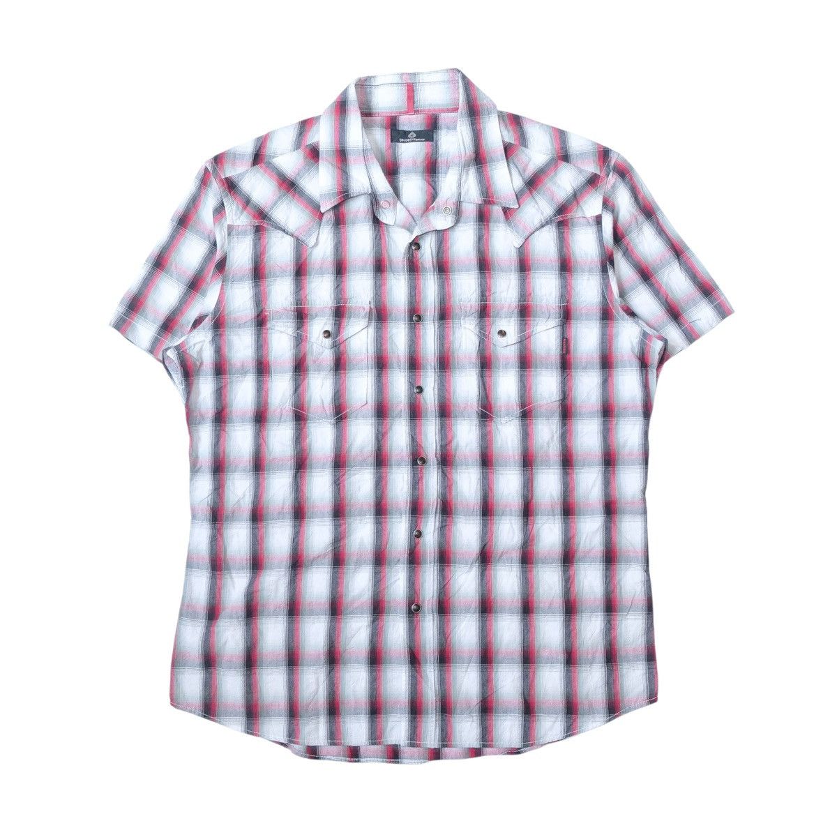291295=Homme 291295=Homme plaid button-up shirt Size US M / EU 48-50 / 2 - 1 Thumbnail