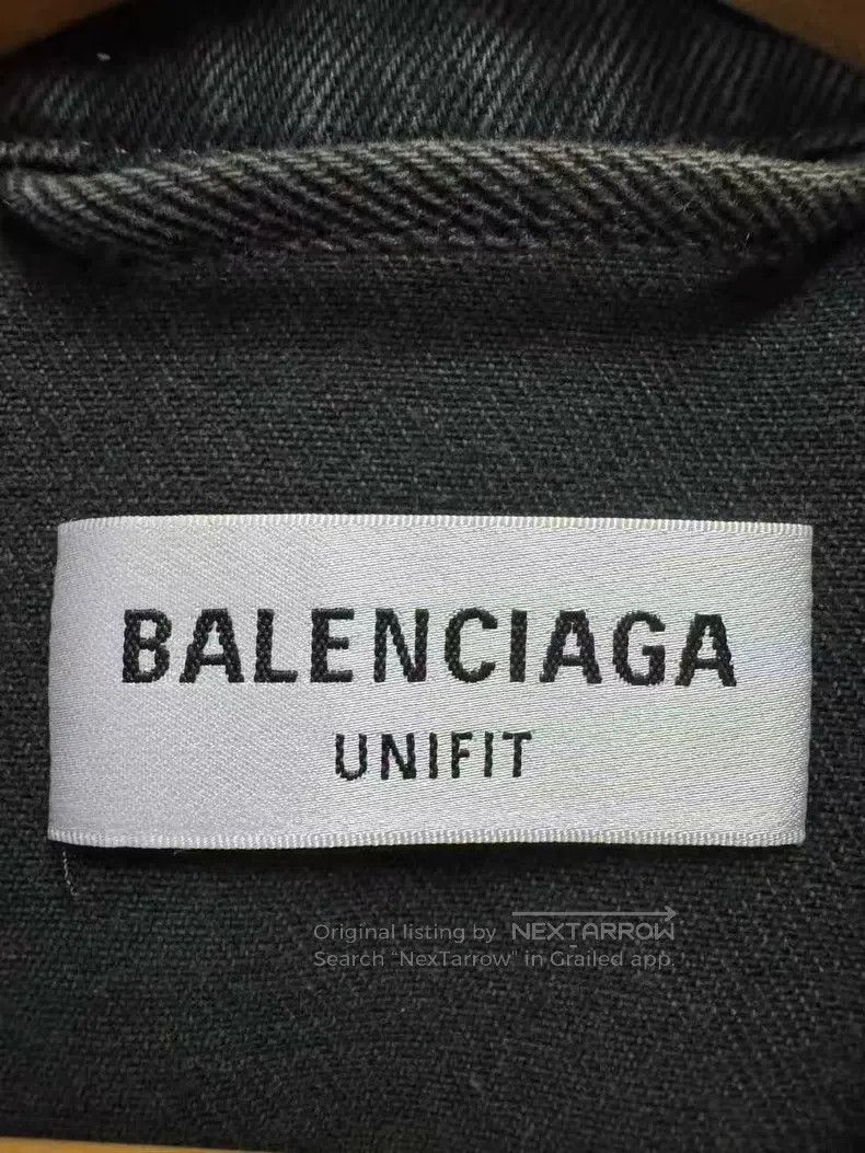 Balenciaga Balenciaga Graffiti Denim Jacket Size US S / EU 44-46 / 1 - 4 Thumbnail
