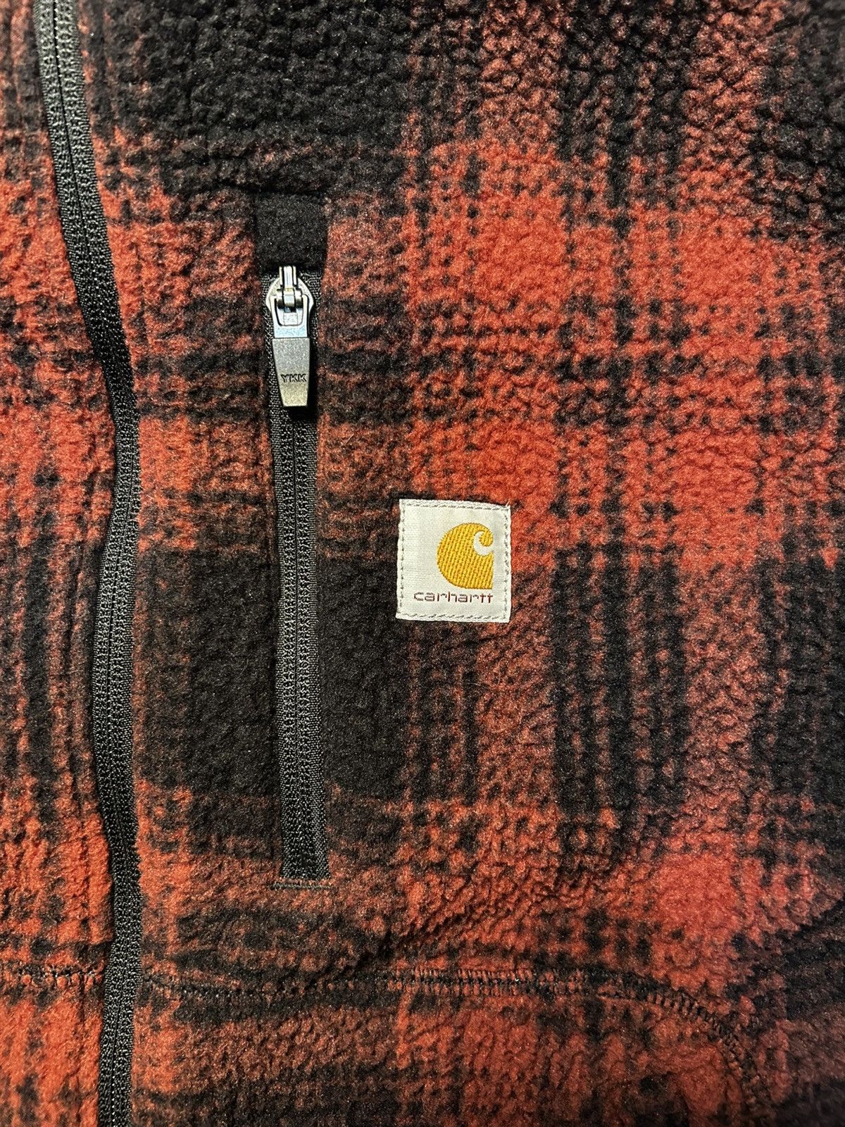 Carhartt Carhartt Zip up Flannel Style Sweater Size US XS / EU 42 / 0 - 6 Thumbnail