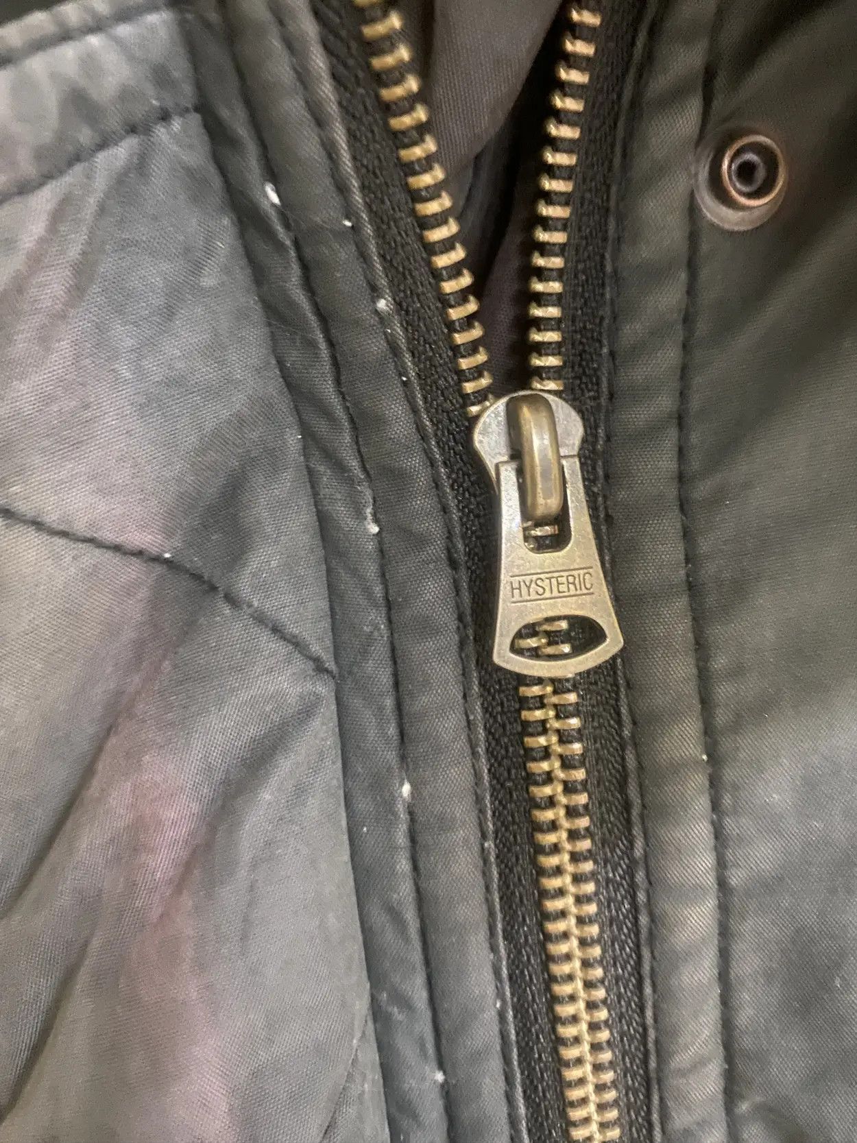Hysteric Glamour Sun Faded Hysteric Glamour Fur Tactical Bomber Jacket Size US S / EU 44-46 / 1 - 6 Thumbnail