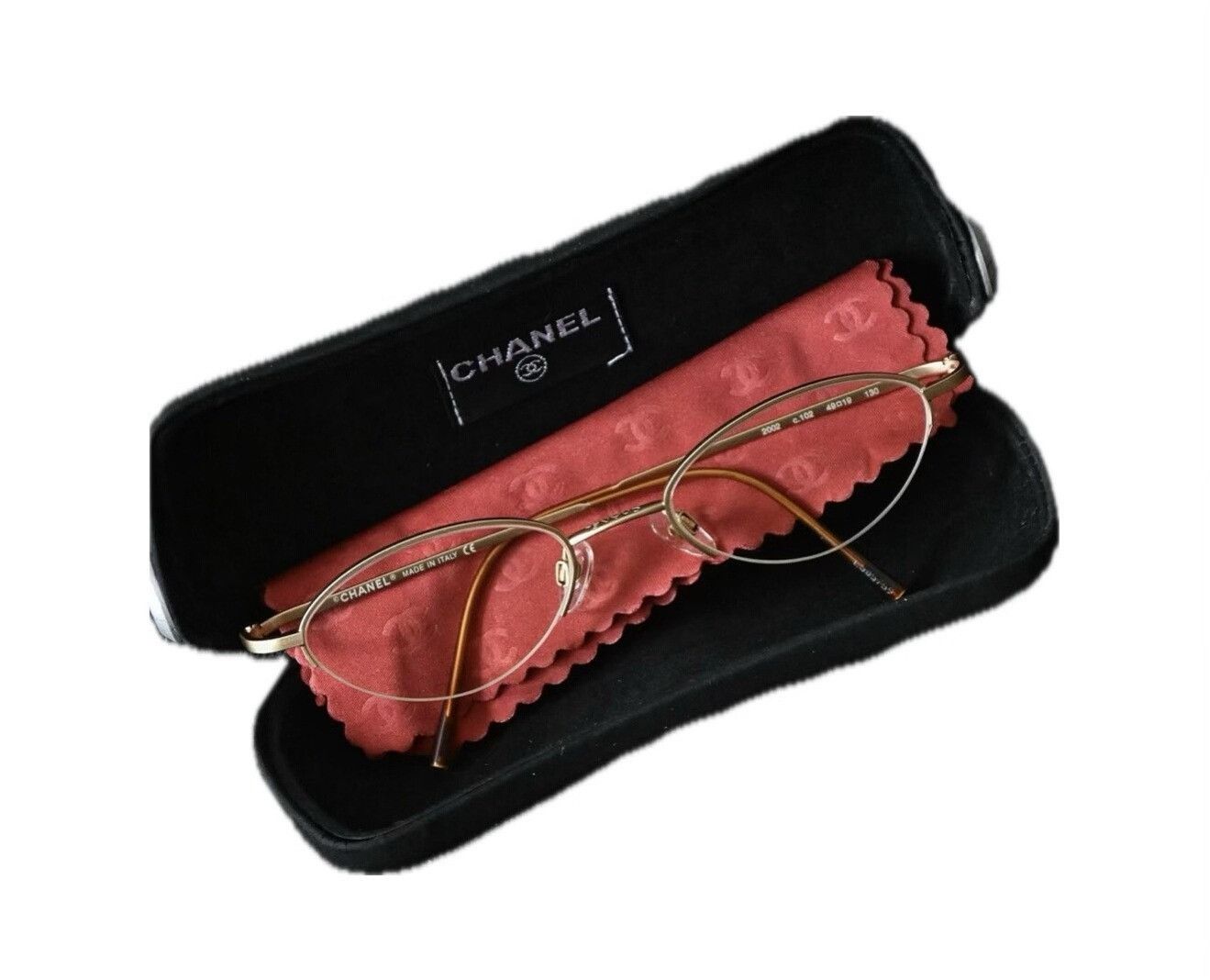 Chanel Vintage 1990s-2000s Chanel Glasses Size ONE SIZE - 1 Thumbnail