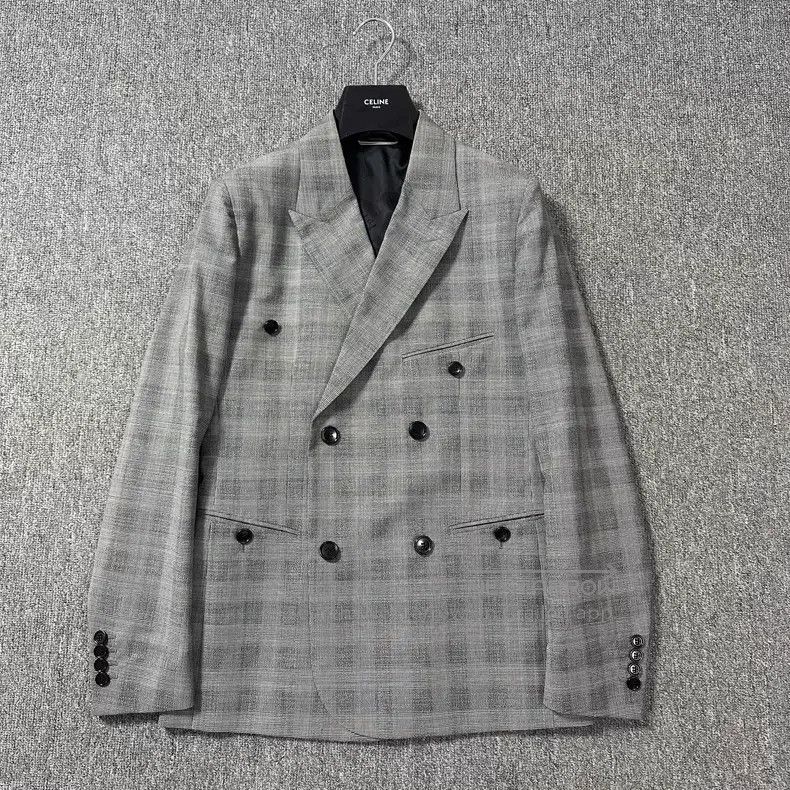 Dior Dior Qianniao Grid Woollen Suit Size 46R - 1 Thumbnail