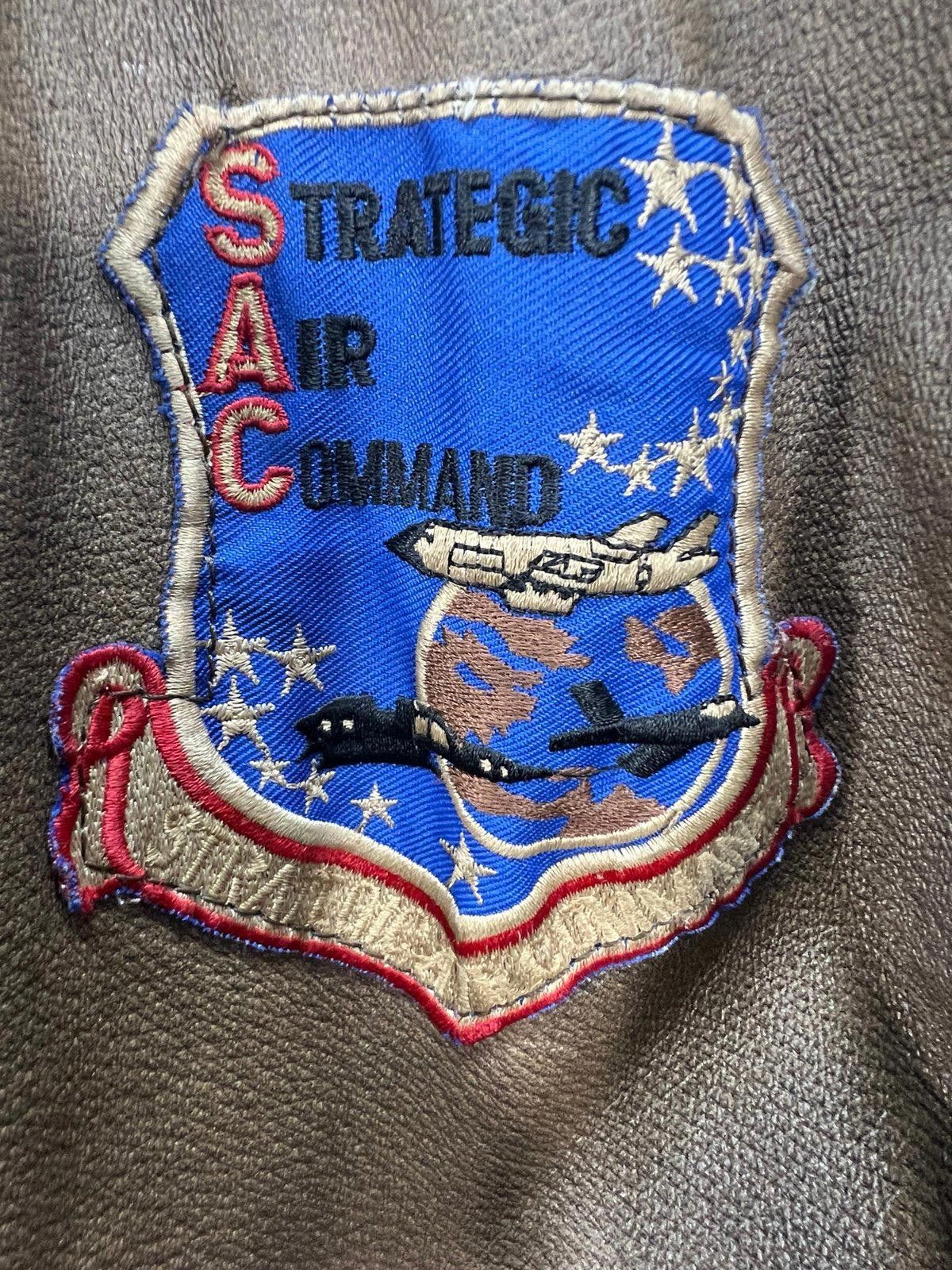 Designer Vintage Cannery Row Strategic Air Command Leather Jacket Size US M / EU 48-50 / 2 - 3 Thumbnail