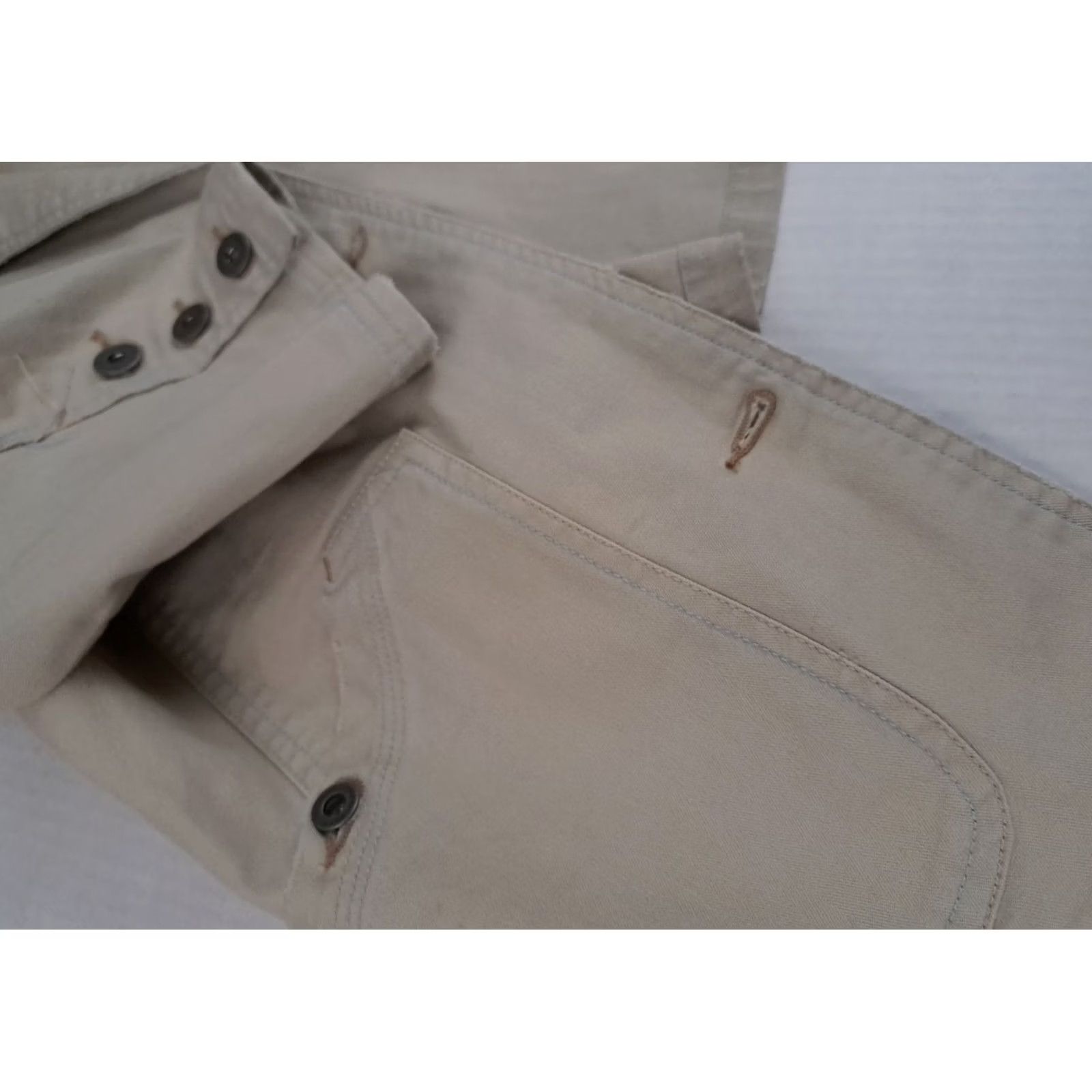 Old Navy VINTAGE Old Navy Beige Blazer Jacket Women Adult XXL Size XXL / US 16-18 / IT 52-54 - 4 Thumbnail