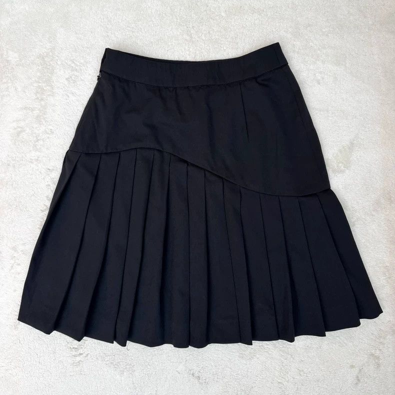 Vivienne Westwood Vivienne Westwood size1 Black wool pleated dress skirt Size 26" / US 2 / IT 38 - 6 Thumbnail