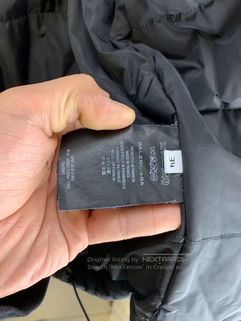 Balenciaga Balenciaga Puffer Jacket Size XXS / US 00 / IT 34 - 4 Thumbnail