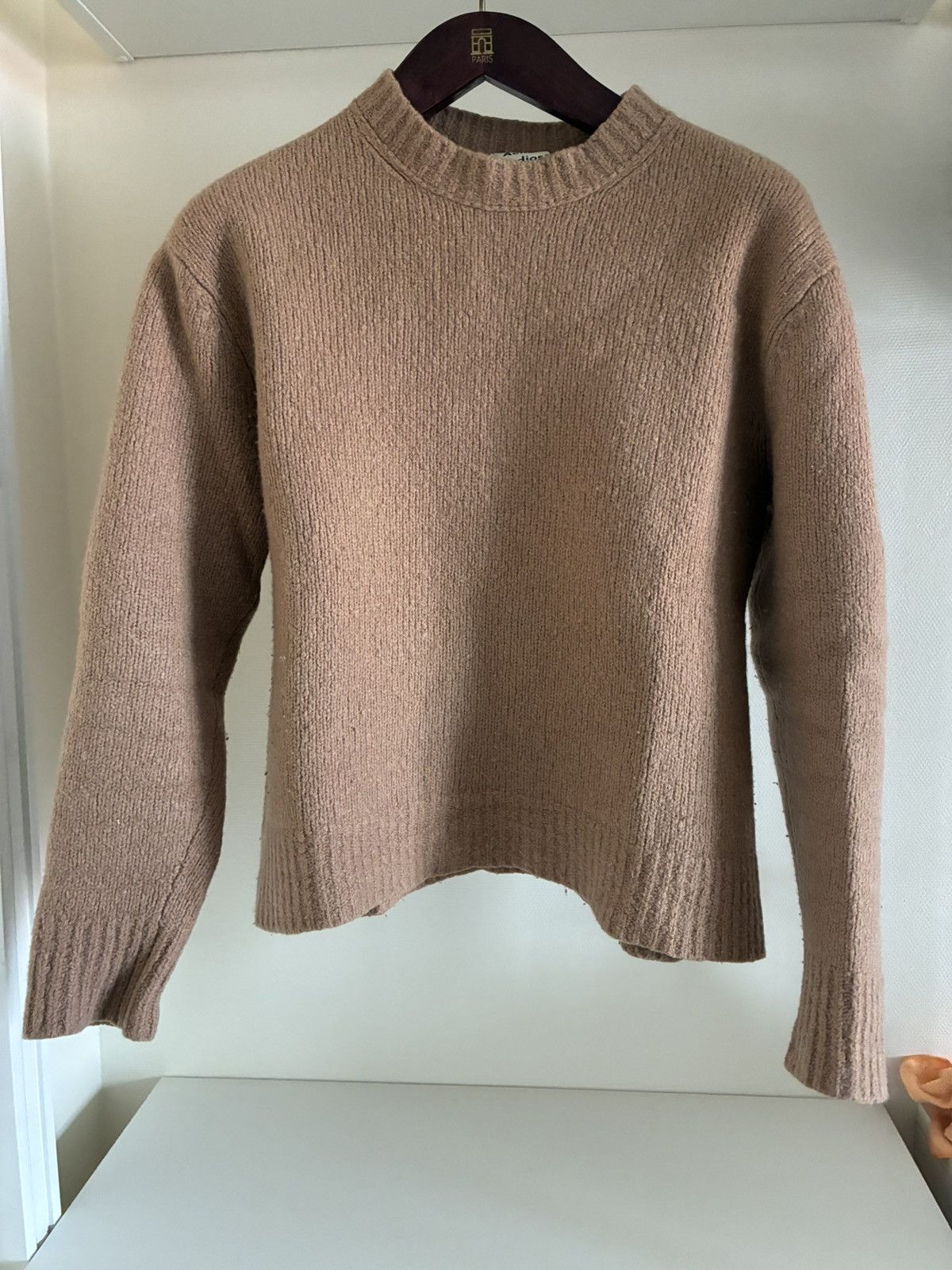 Acne Studios Beige Kael cahmere mix knit M Size US M / EU 48-50 / 2 - 1 Thumbnail