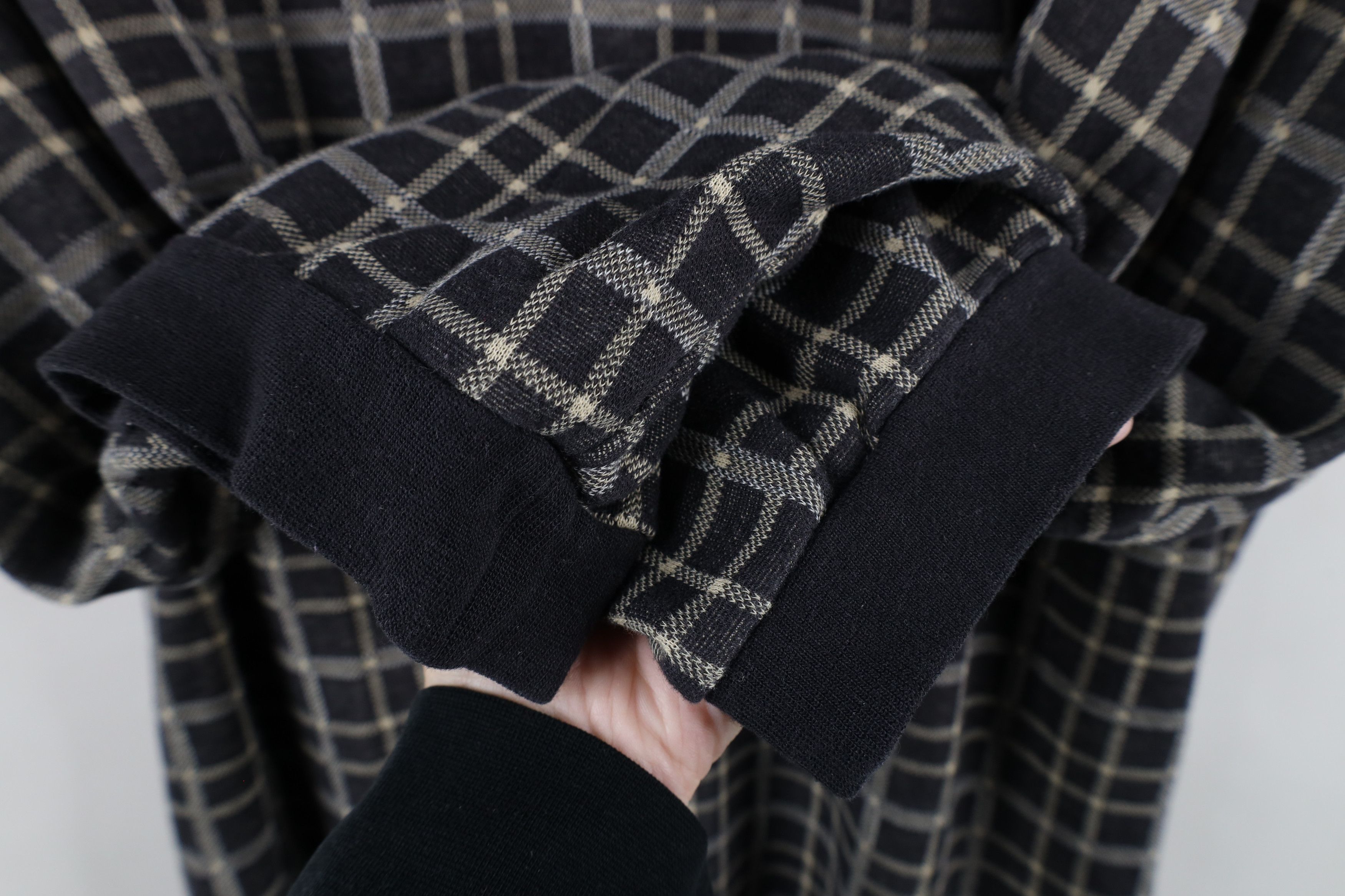 Vintage Vintage 90s Streetwear Long Sleeve Rugby Polo Shirt Plaid Size US XXL / EU 58 / 5 - 4 Thumbnail