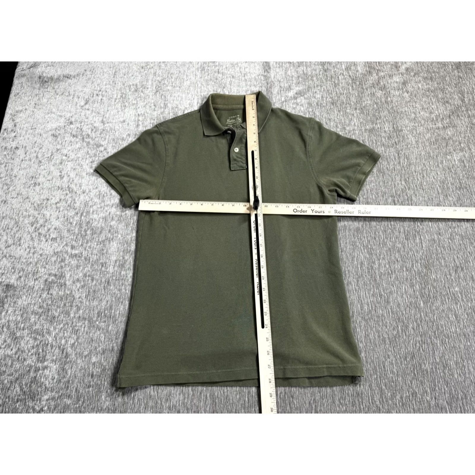 J.Crew VINTAGE J.Crew Polo Shirt Mens Small Green 100% Cotton Casual Summer Preppy Vintage Polo Size US S / EU 44-46 / 1 - 5 Thumbnail