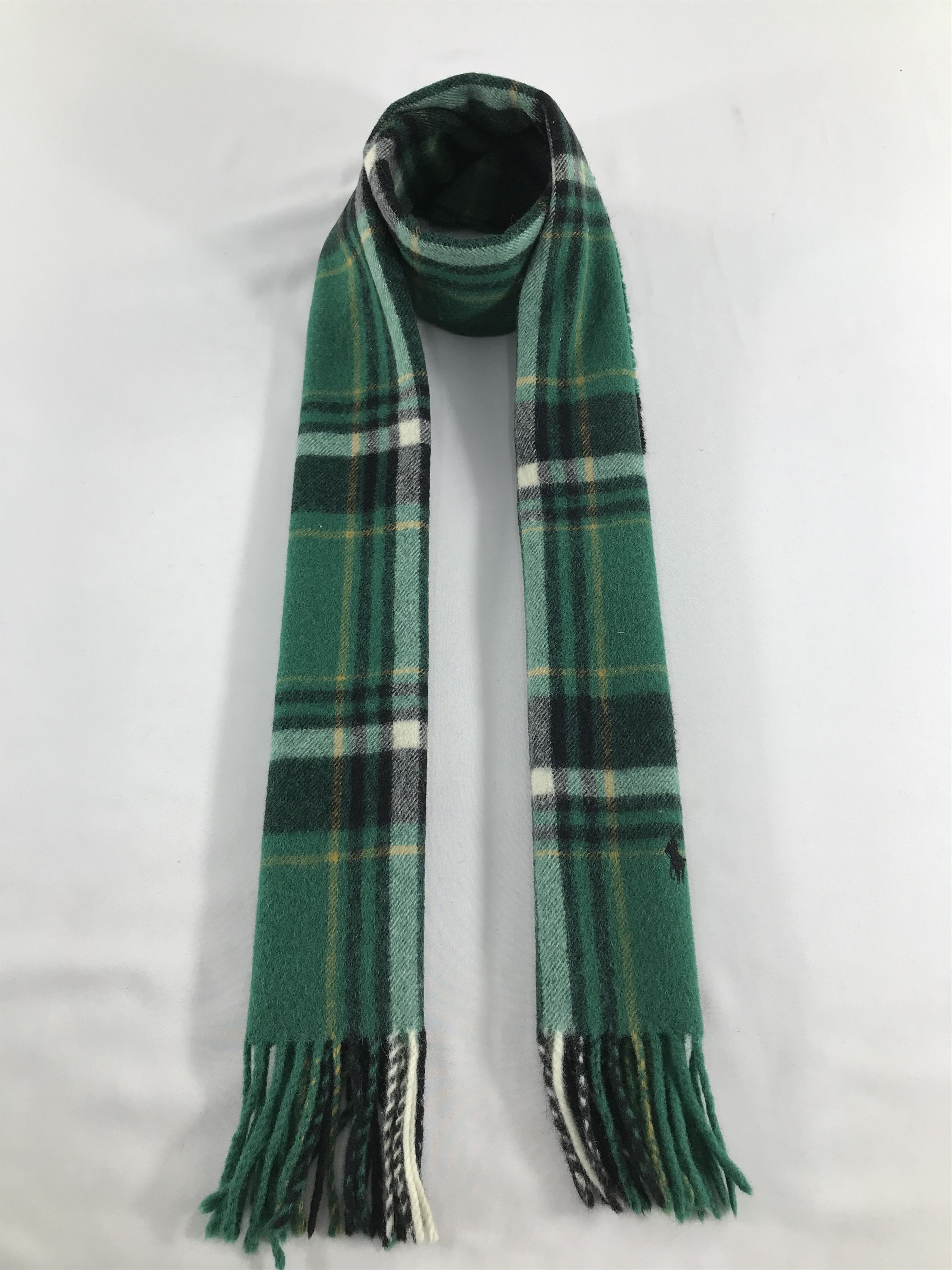 Polo Ralph Lauren Polo Ralph Lauren Wool Scarf Muffler V557 Size ONE SIZE - 1 Thumbnail