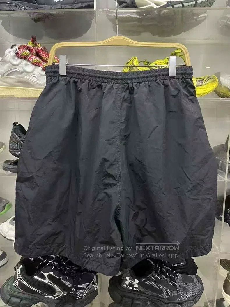 Balenciaga Balenciaga adidas Logo Striped Elastic Waist Straight Leg Size US 34 / EU 50 - 2 Thumbnail
