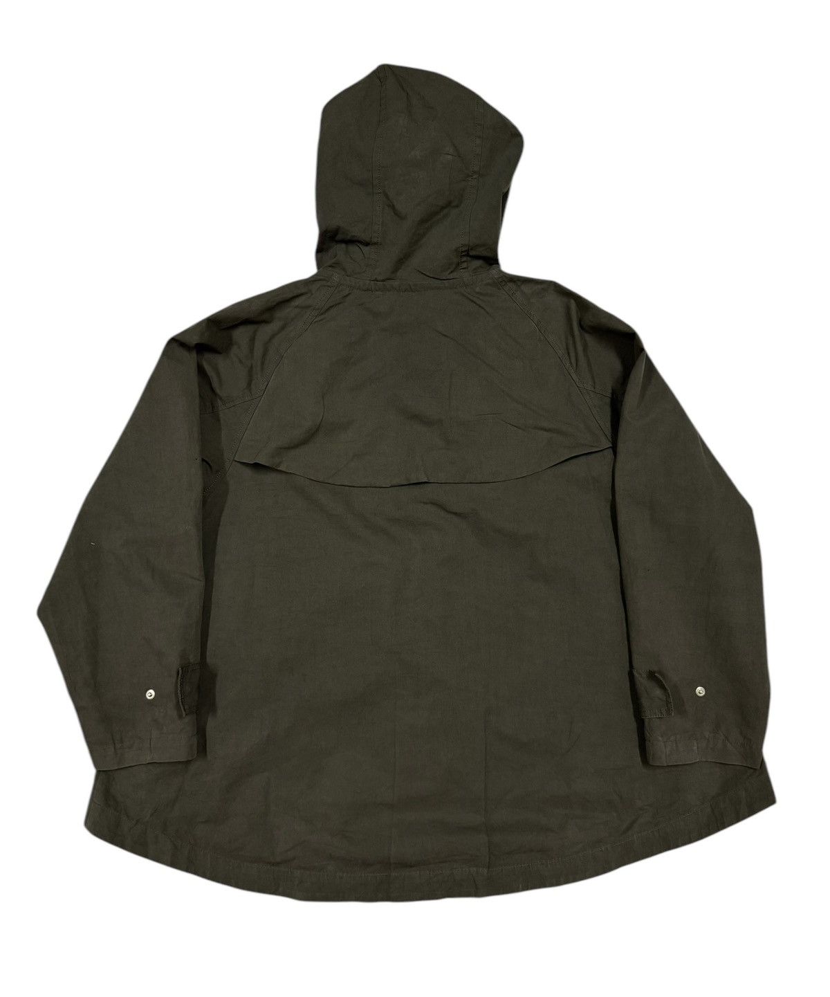 45rpm × Umii 908 MidiUmi Hoodies Miliitary Cape Olive Green Oversized Jacket Size US L / EU 52-54 / 3 - 2 Thumbnail