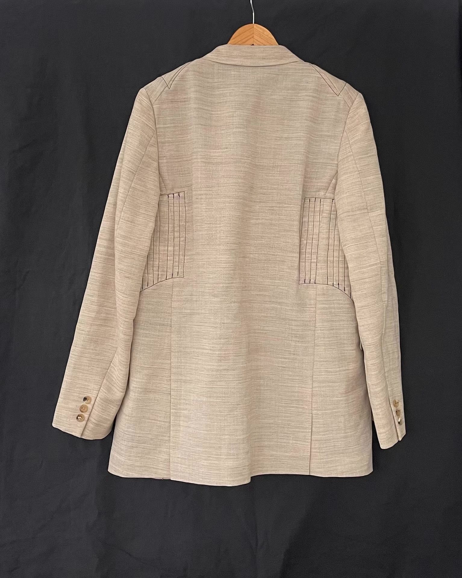 Comme des Garcons Comme des Garçons Homme Plus 18SS Reversible Long Blazer Ｑ21 Size 48L - 7 Thumbnail