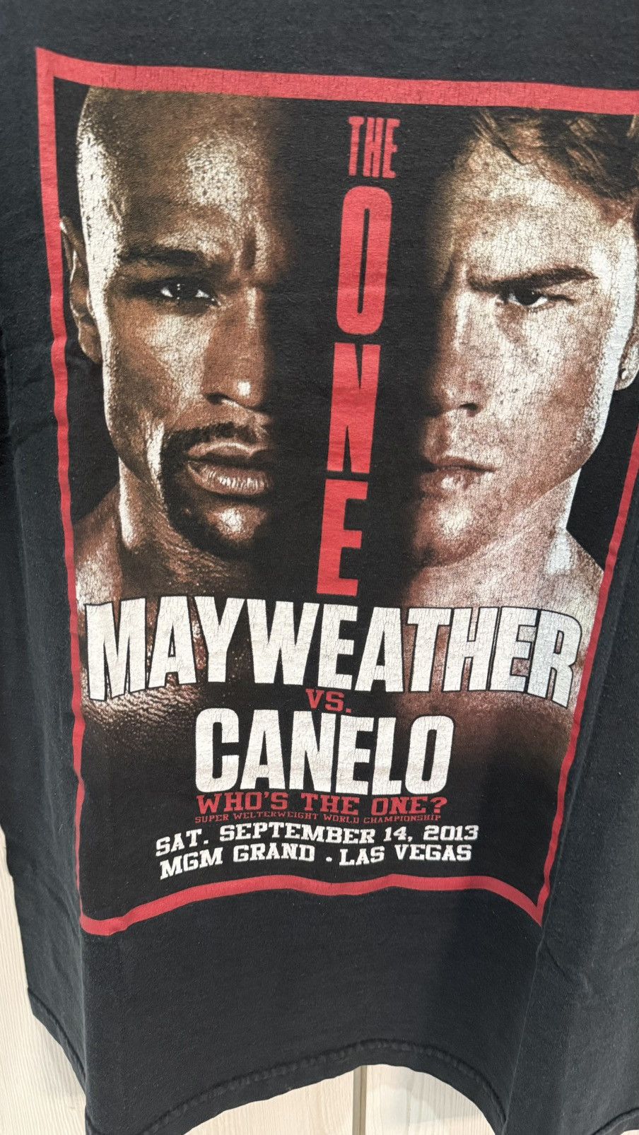 All Sport 2013 Mayweather vs Canelo MGM Grand Las Vegas Size L Size US L / EU 52-54 / 3 - 2 Thumbnail