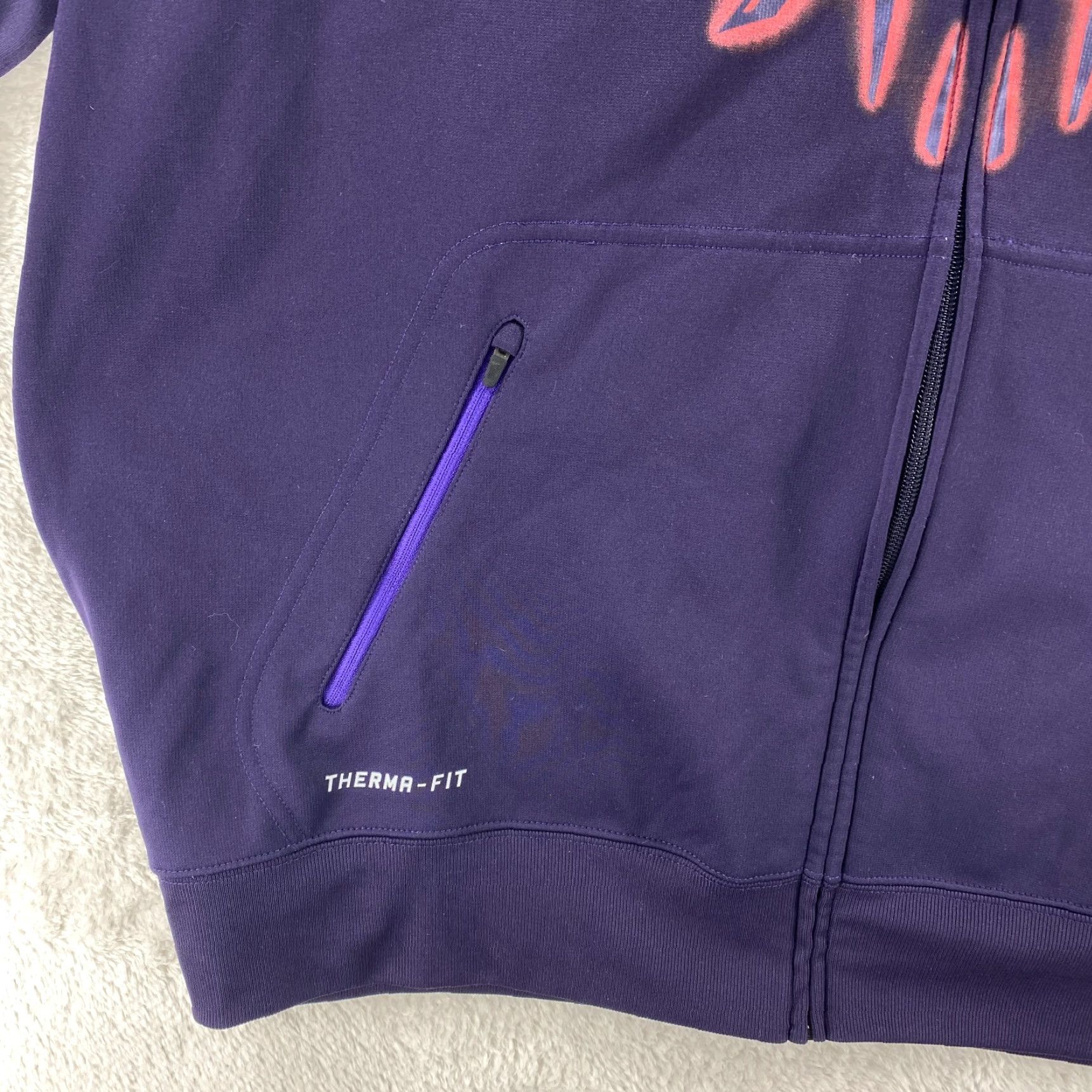 Nike Nike Mens XXL Kobe Bryant Mamba Therma-Fit Purple Hoodie Sweatshirt Jacket Zip - Shirt? Size US XXL / EU 58 / 5 - 6 Thumbnail