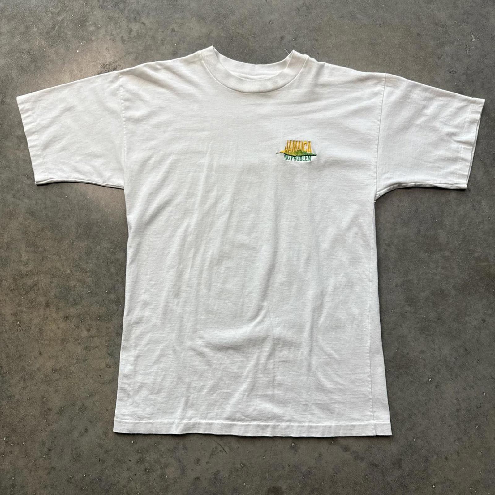 Other Vintage Jamaica "No Problem" Single Stitch Hit 90’s T-Shirt Size US M / EU 48-50 / 2 - 1 Thumbnail