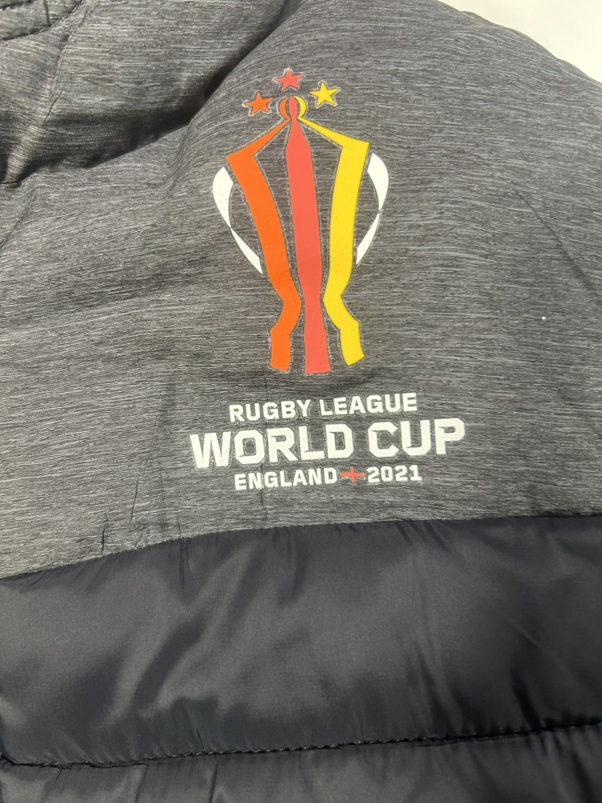 Kappa MENS SMALL KAPPA WORLD CUP 2019 BLACK L/WT PUFFA JACKET Size US S / EU 44-46 / 1 - 2 Thumbnail